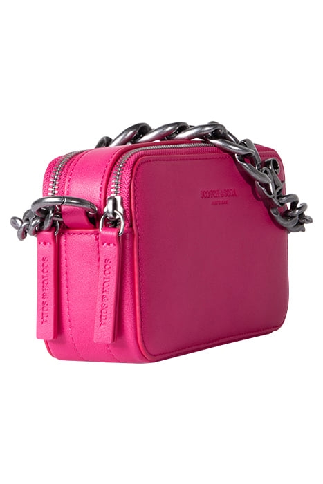 WOMEN SMALL REPORTER BAG FUCHSIA 4