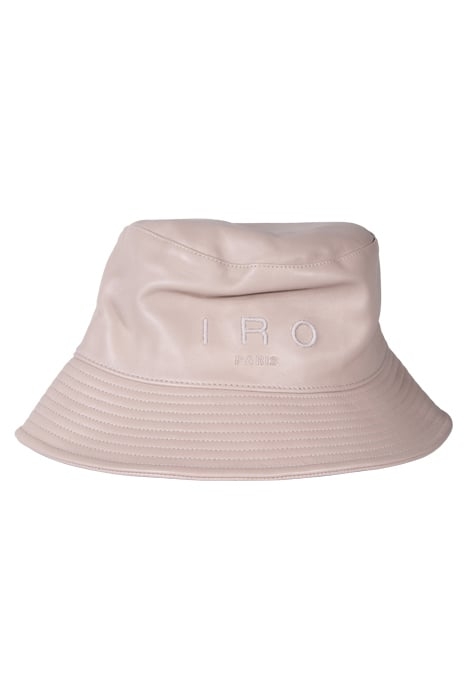 VENETO CUIR BUCKET HAT BEIGE LEATHER 1
