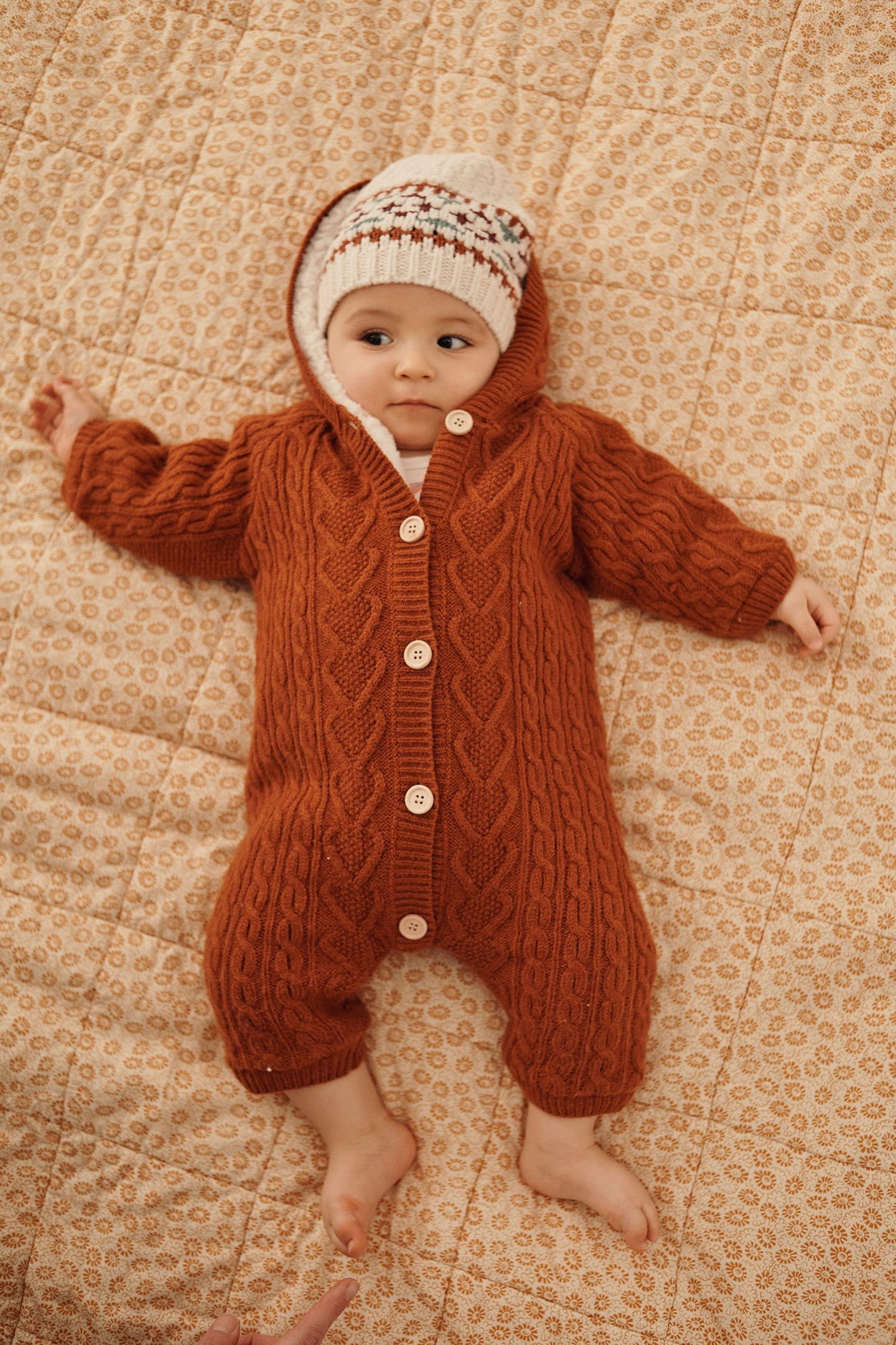 BEANIE MICHEL CREAM 3