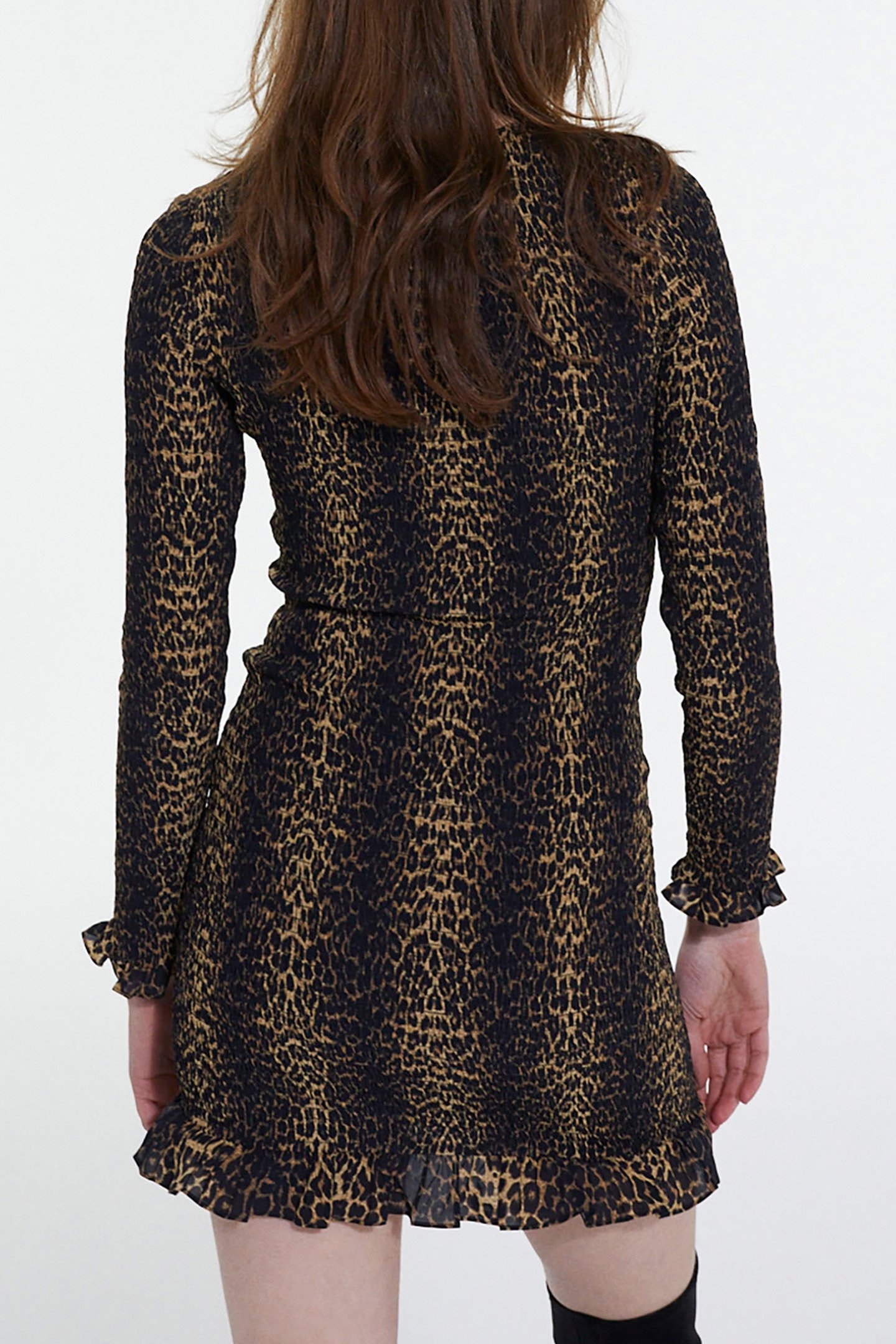ROBE SMOCK STRIPY LEOPARD 2