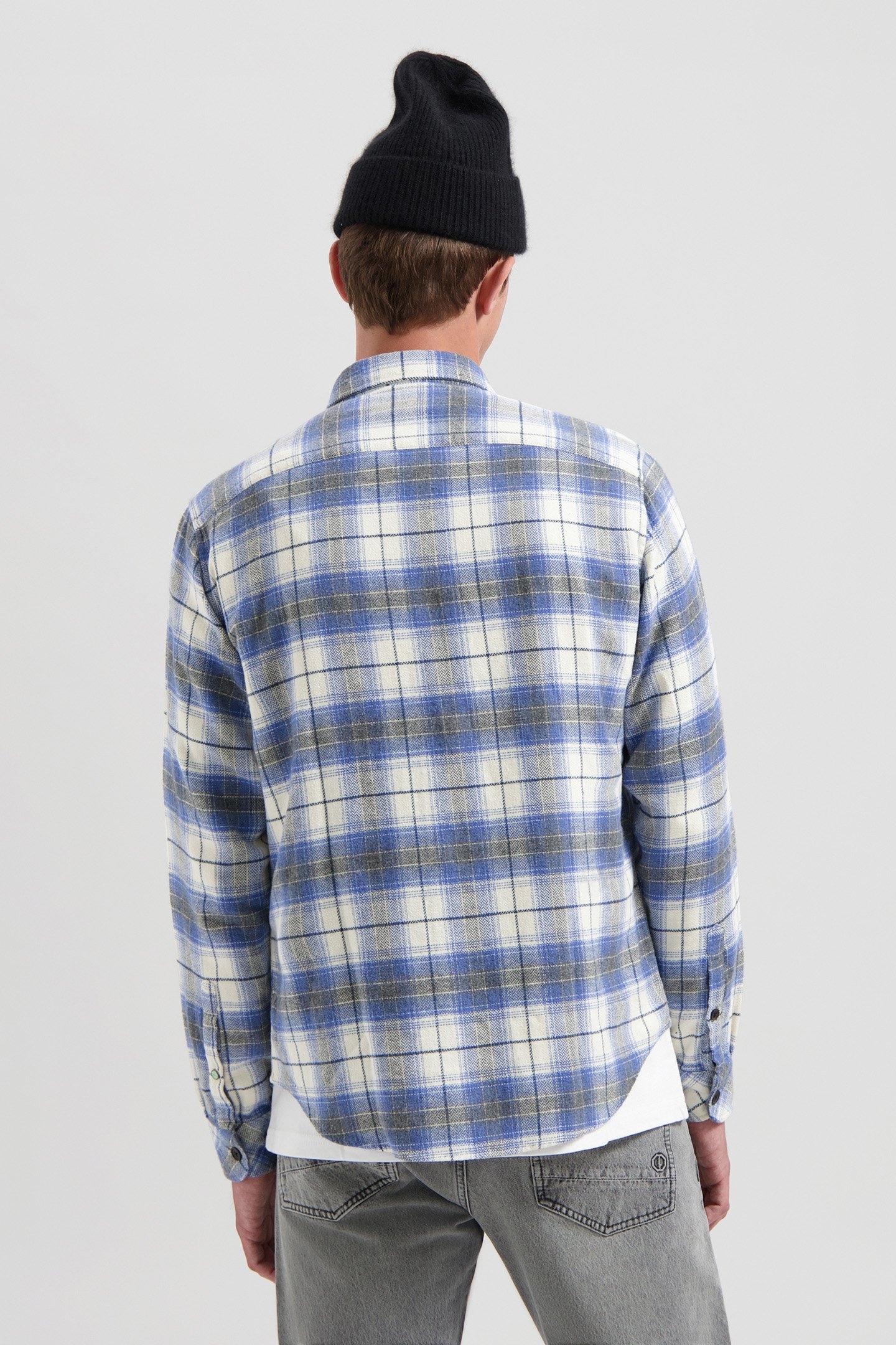 DS_STEIN FLANNEL SHIRT SILVER BIRCH 2