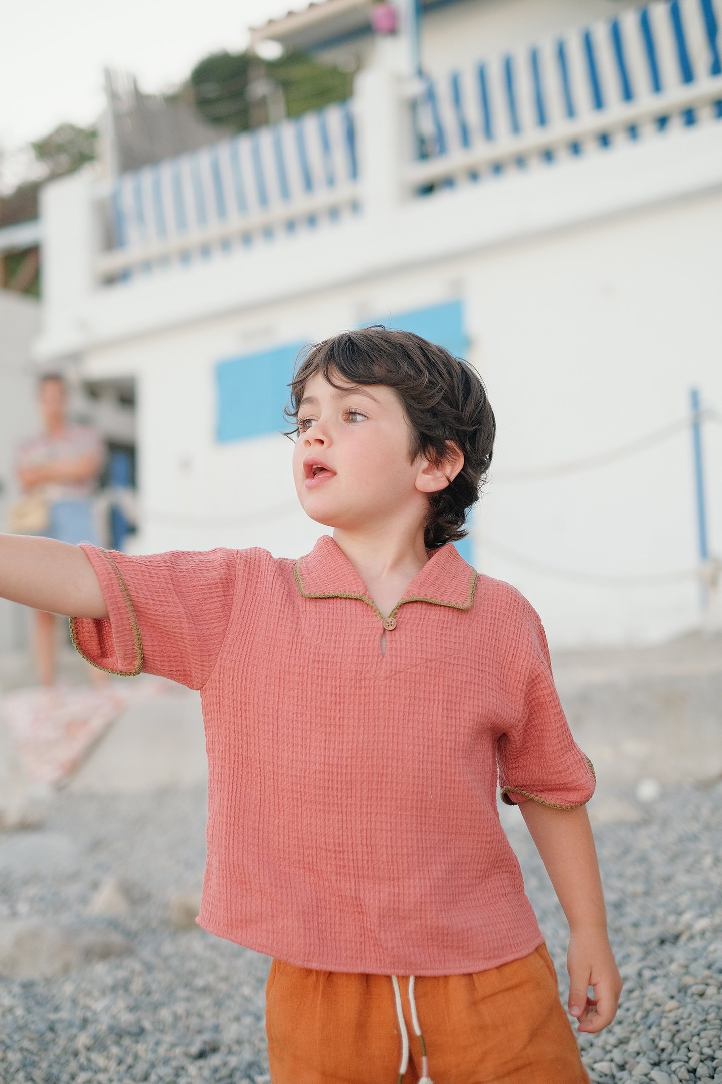 SHIRT AMELIO TERRACOTTA 1