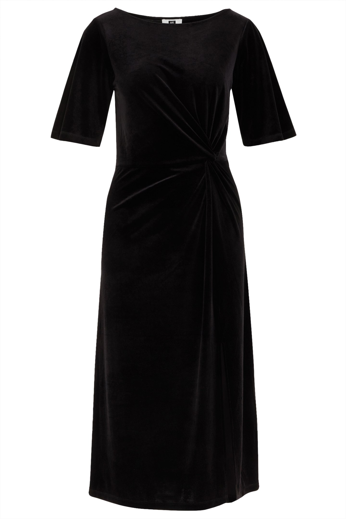 DRESS MID LENGTH BLACK 3