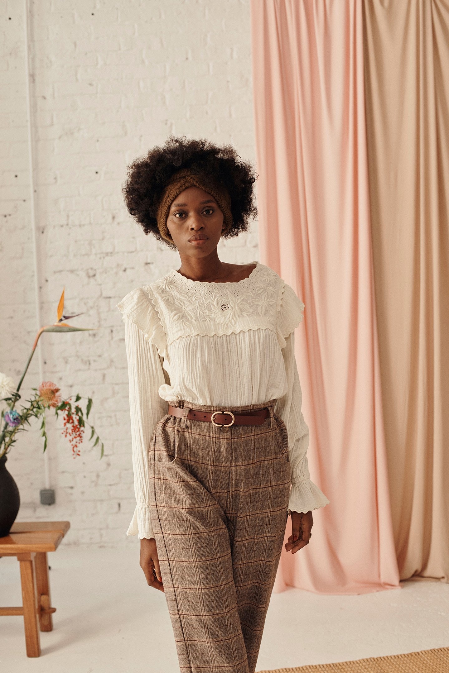 HEADBAND SIDONY DARK KHAKI 2