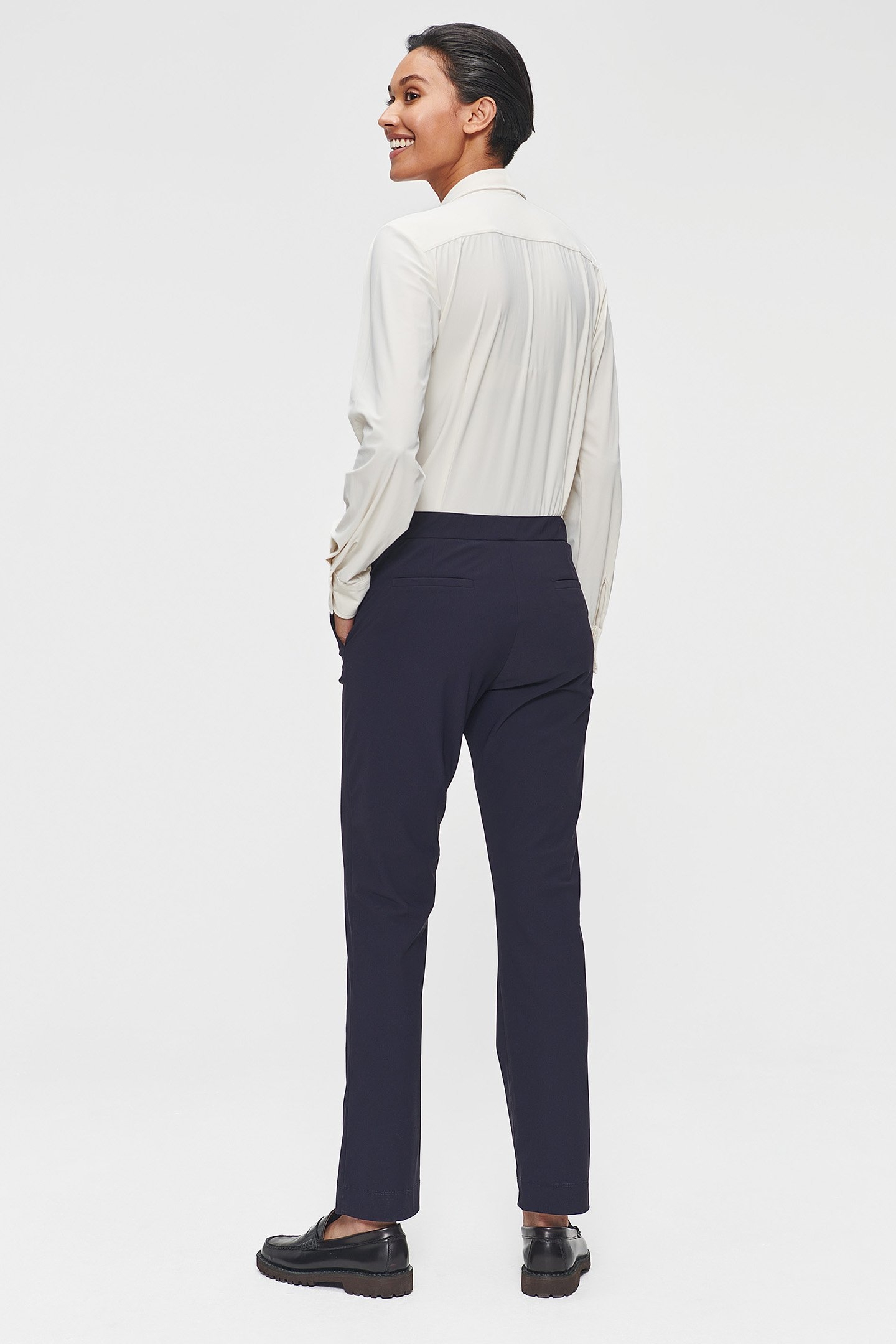 IT JERSEY WAISTED SHIRT EGGSHELL 3