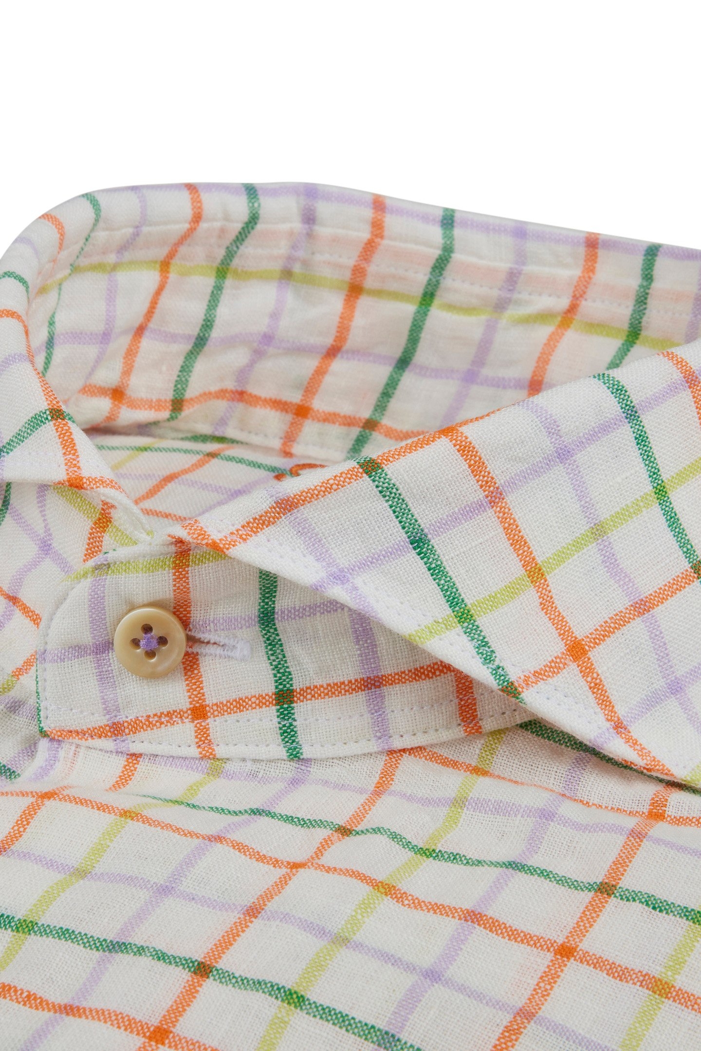 FITTED BODY/22, RC CUFF, SPORT PURPLE CHECK 2