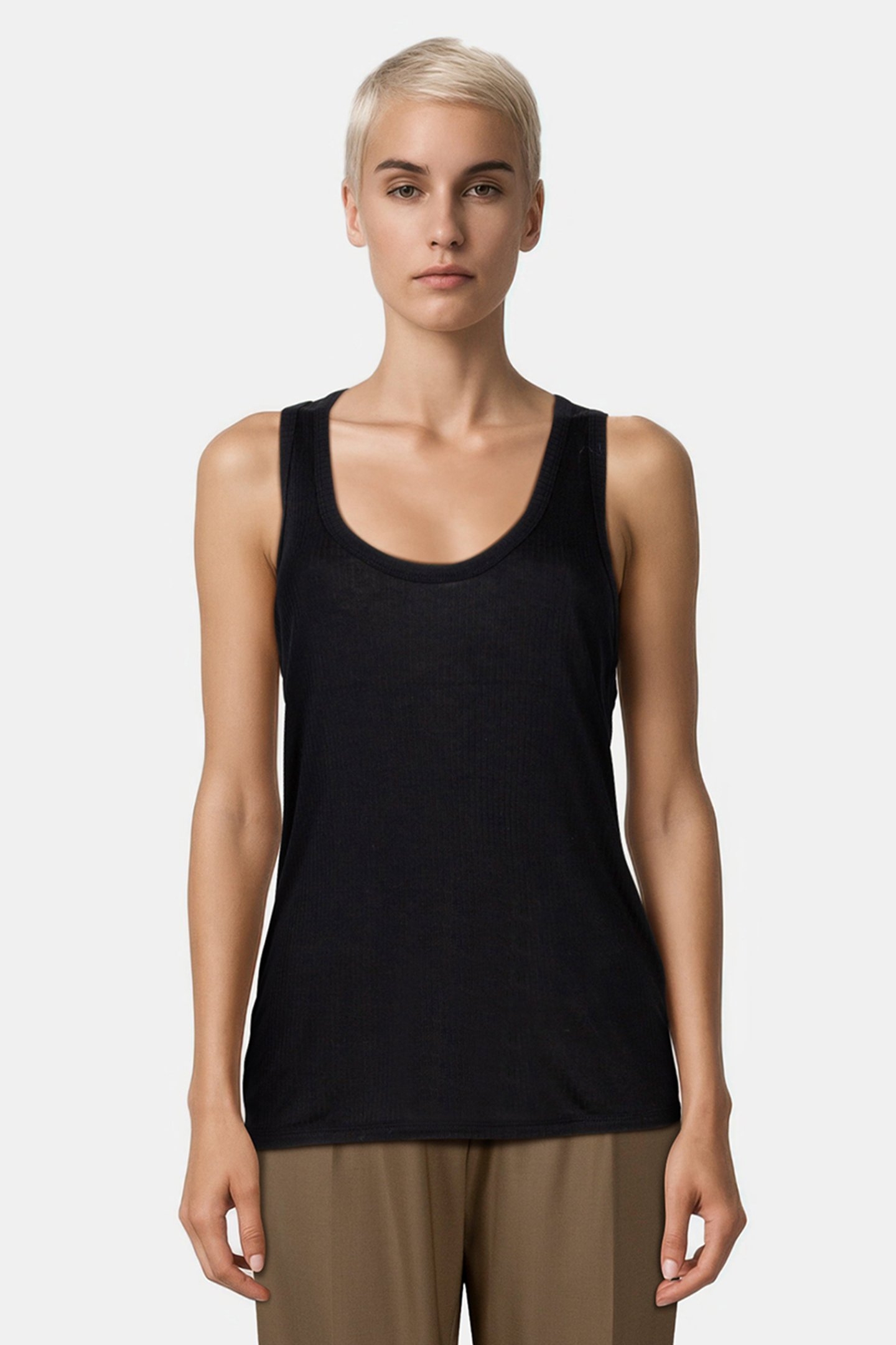 KAIS TANK TOP BLACK 1