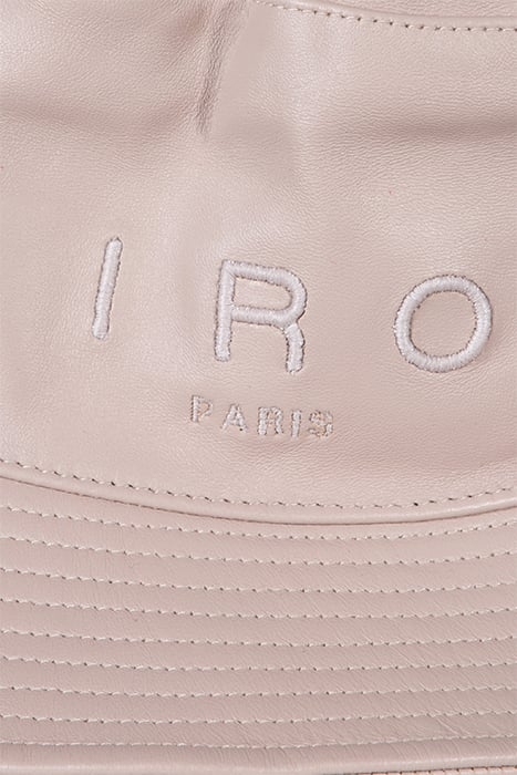 VENETO CUIR BUCKET HAT BEIGE LEATHER 3