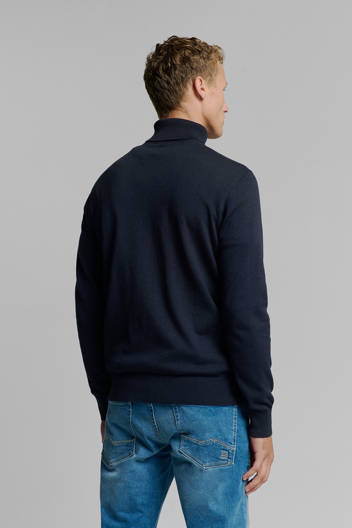 PULLOVER ROLLNECK BLUEBERRY 2