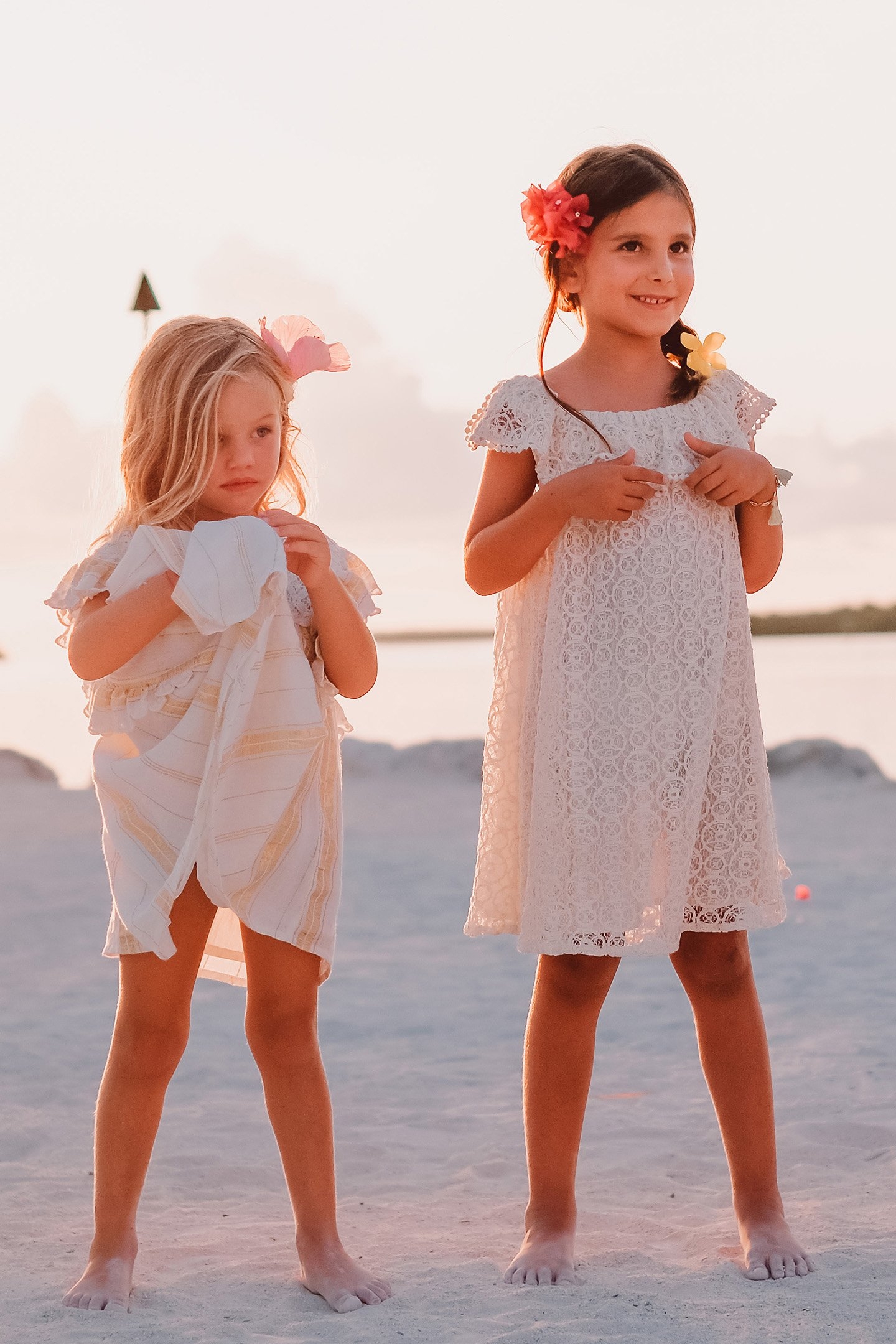 SKIRT SALINA WHITE & GOLD STRIPES 4