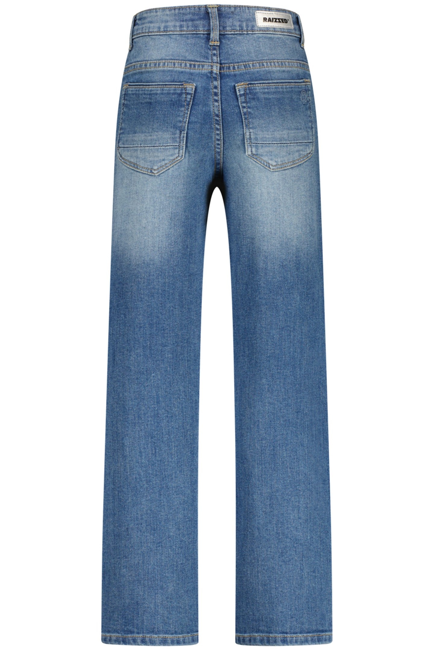 GIRLS MANILA JEANS MID BLUE STONE 2
