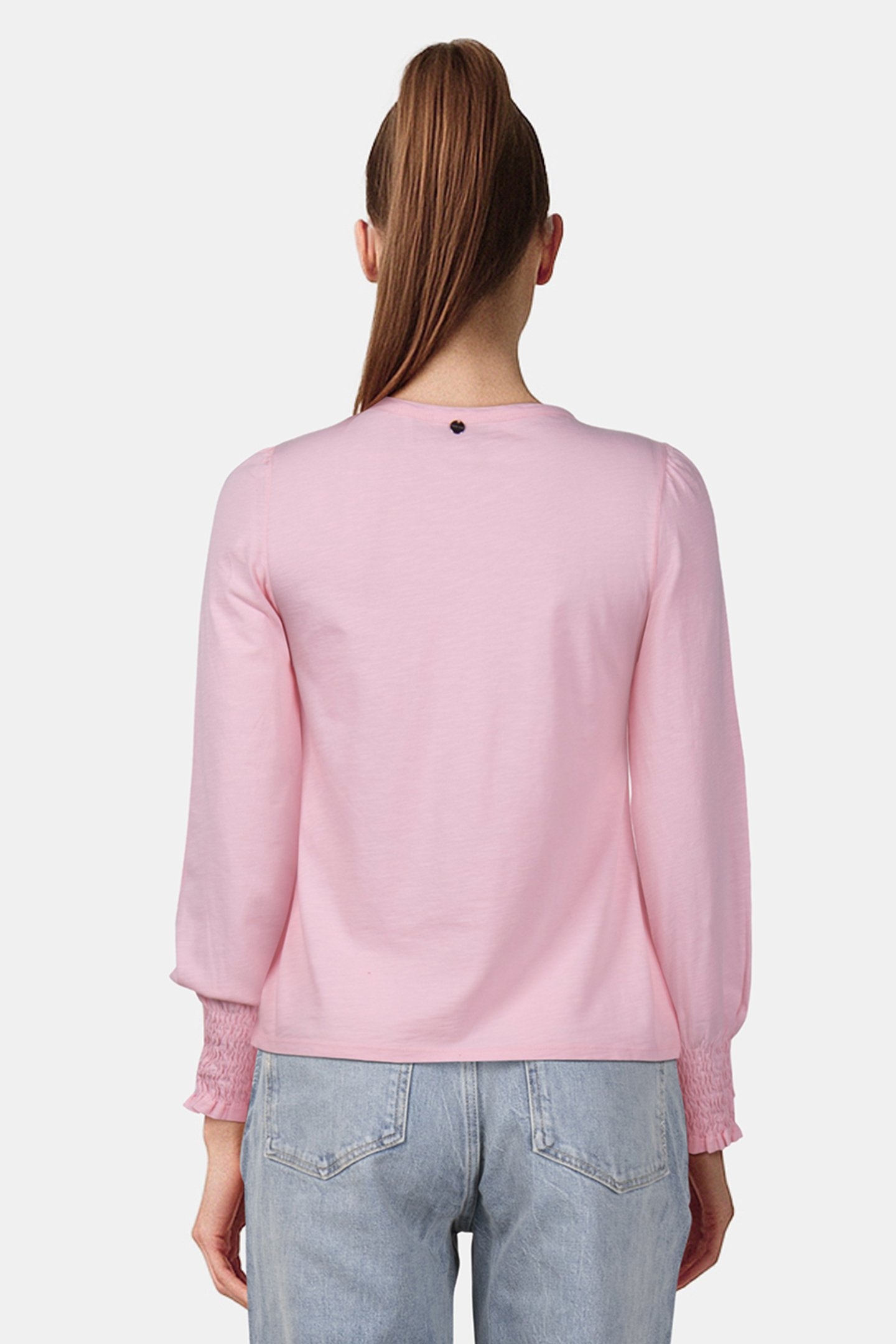 ORGANIC SLUB LONGSLEEVE ROSE SHADOW 2