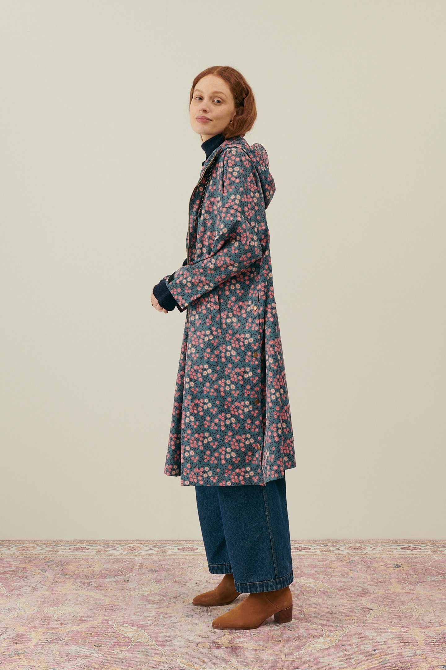 RAINCOAT HYDRA STONEBLUE STARGARDEN 5