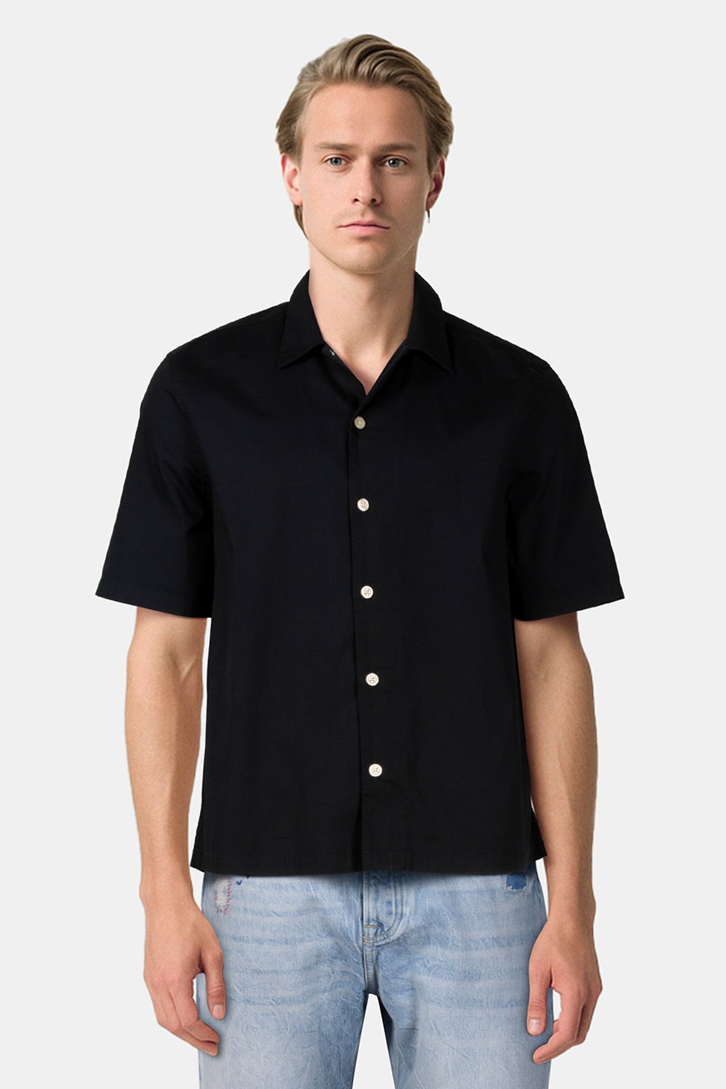 NYON SS SHIRT BLACK 1