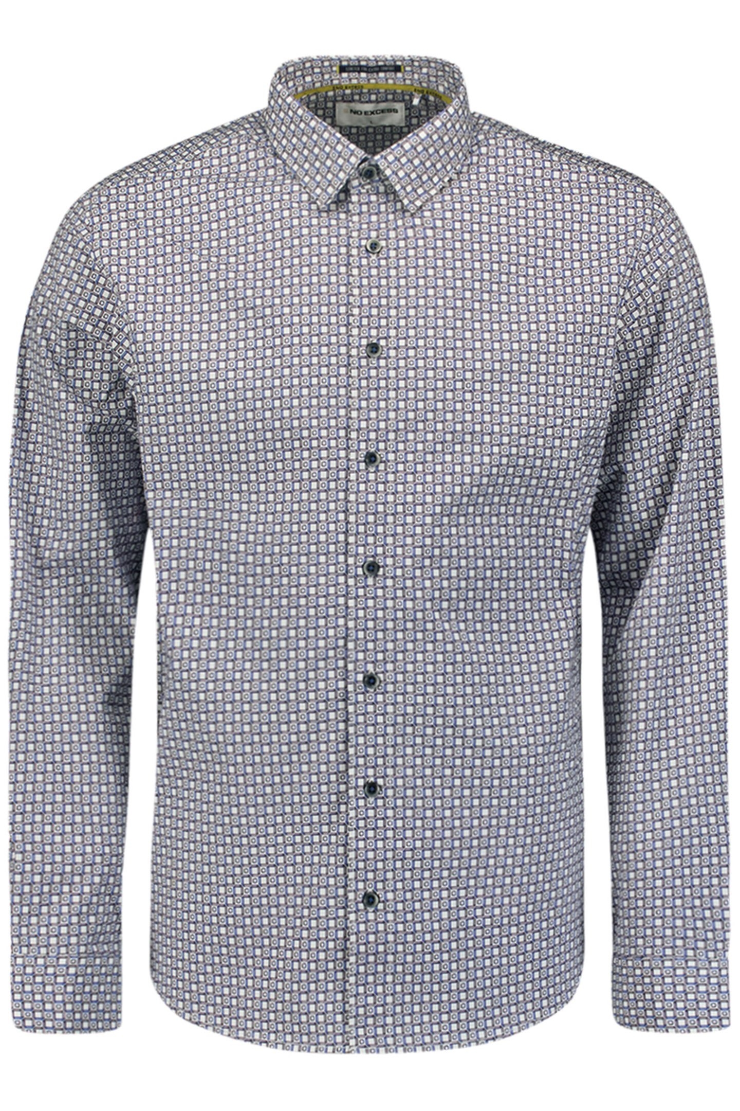 SHIRT STRETCH ALLOVER PRINTED BLUEBERRY 4