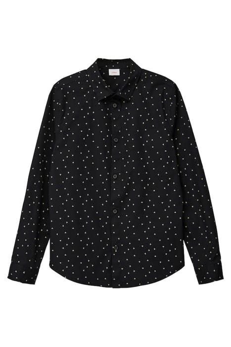 S.OLIVER JUNIOR SHIRTS GREY/BLACK 1