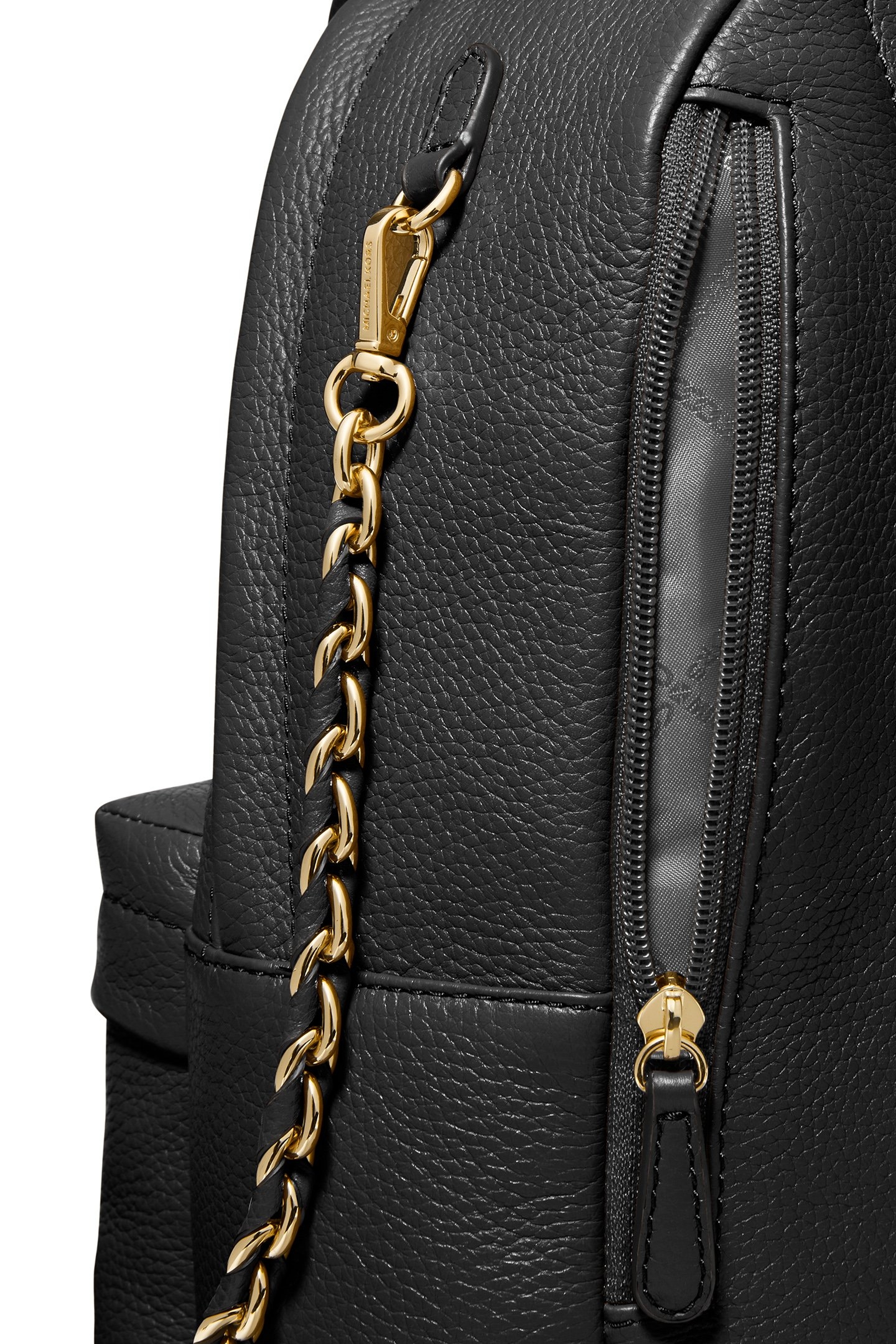 LEATHER BACKPACK IN BLACK 5