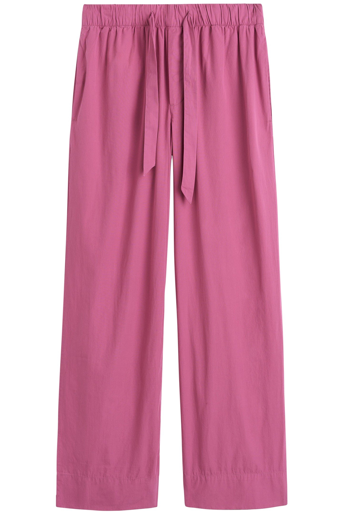 UNISEX POPLIN PYJAMAS PANTS LINGONBERRY 2
