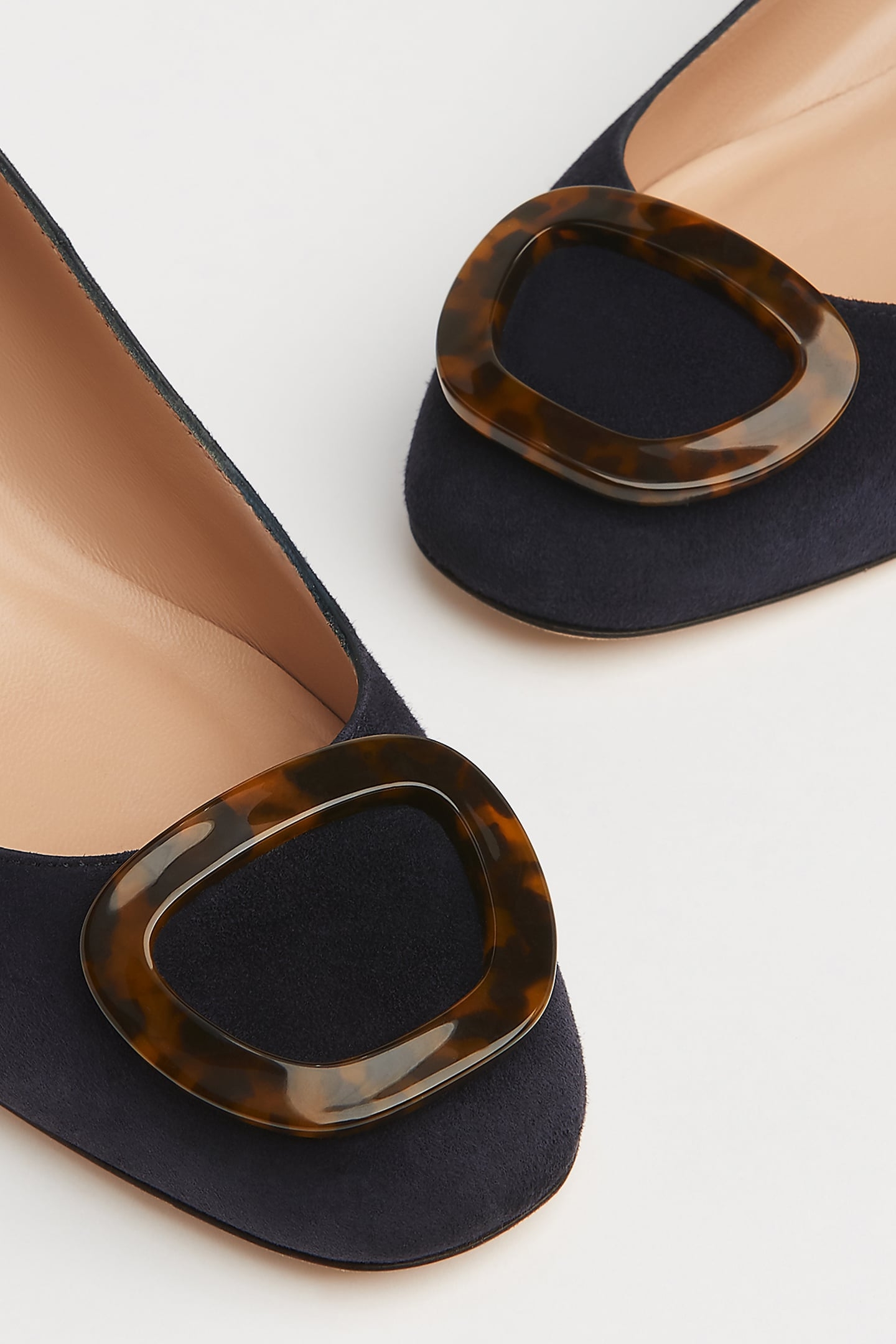 NIMAH BLOCK HEEL COURT NAVY 2