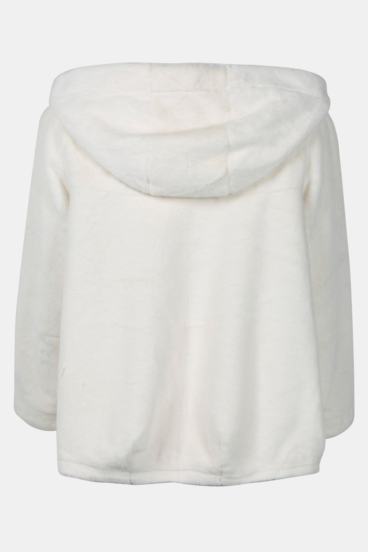 HOODED TEDDY BEAR JACKET BEIGE 4