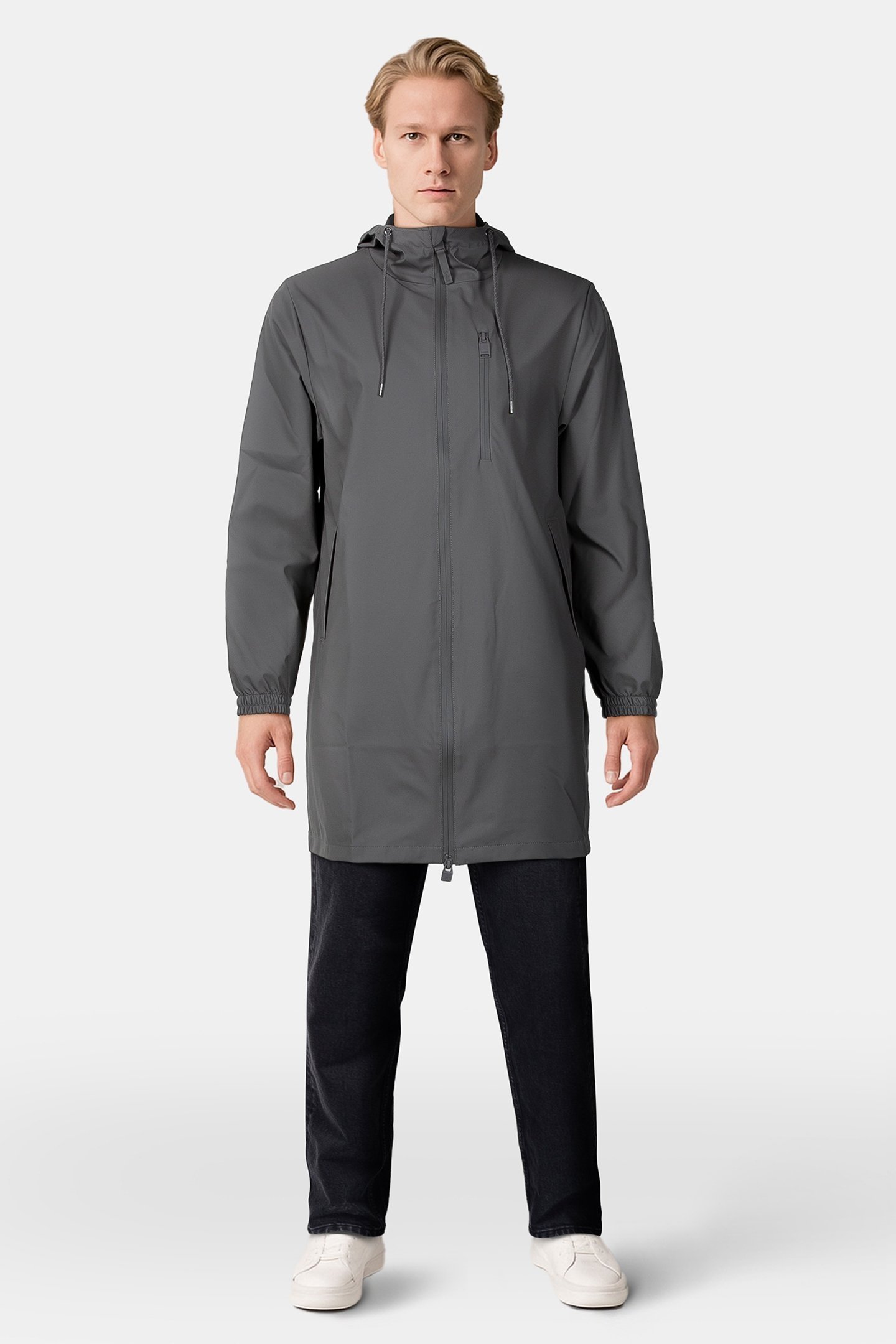 UNISEX LONG STORM BREAKER W3 GREY 6