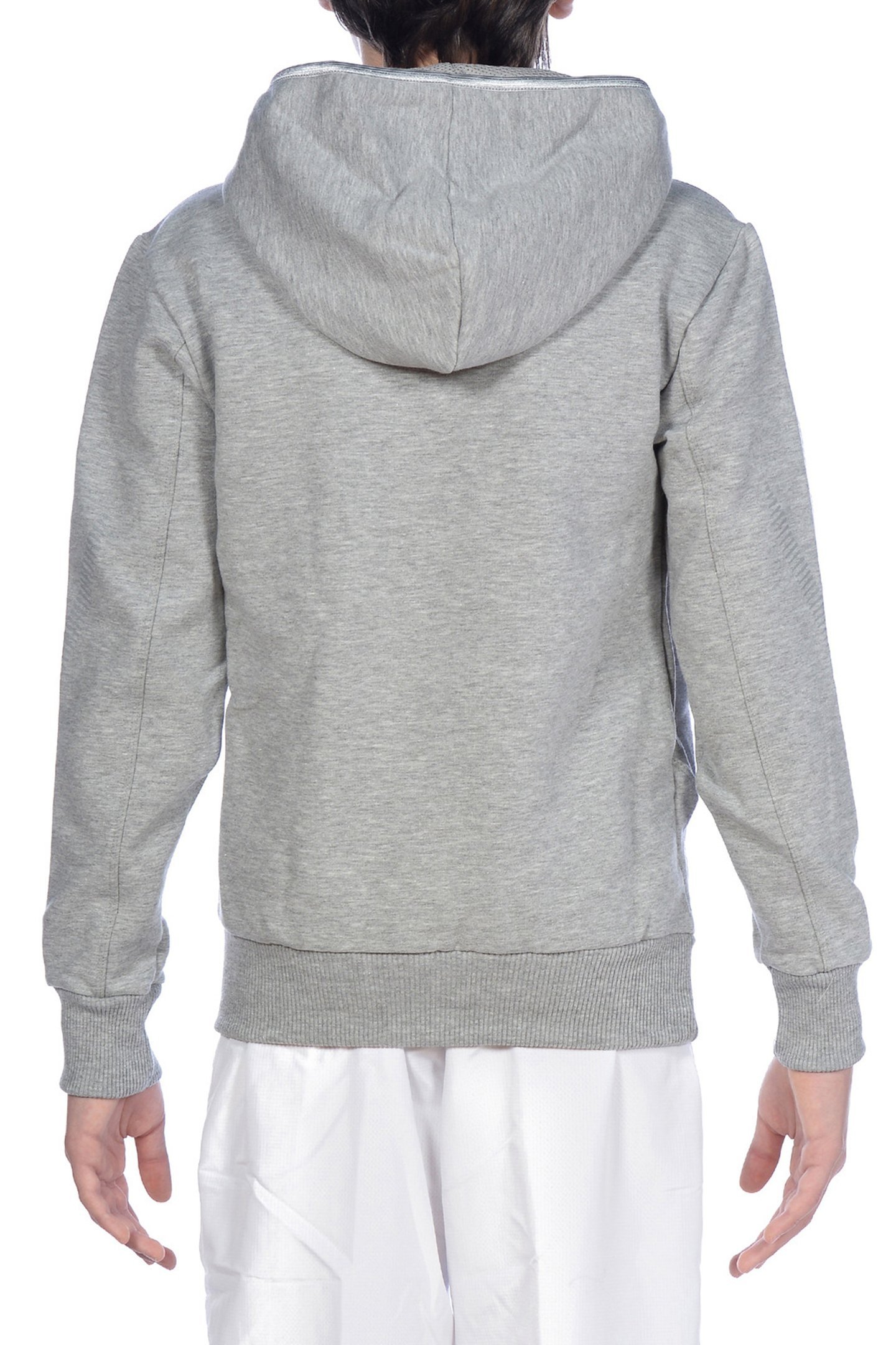 JR TL HOODIE MEDIUM GREY MELANGE 3