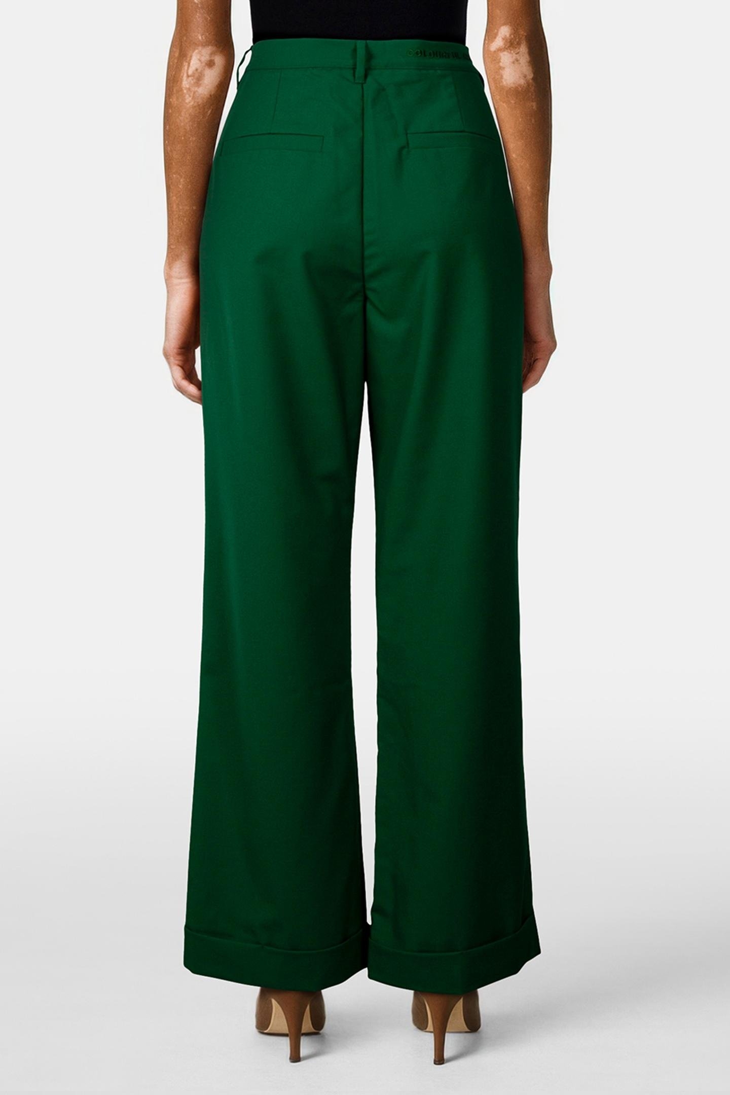 ALDEN UNI STRAIGHT PANTS DEEP GREEN 2
