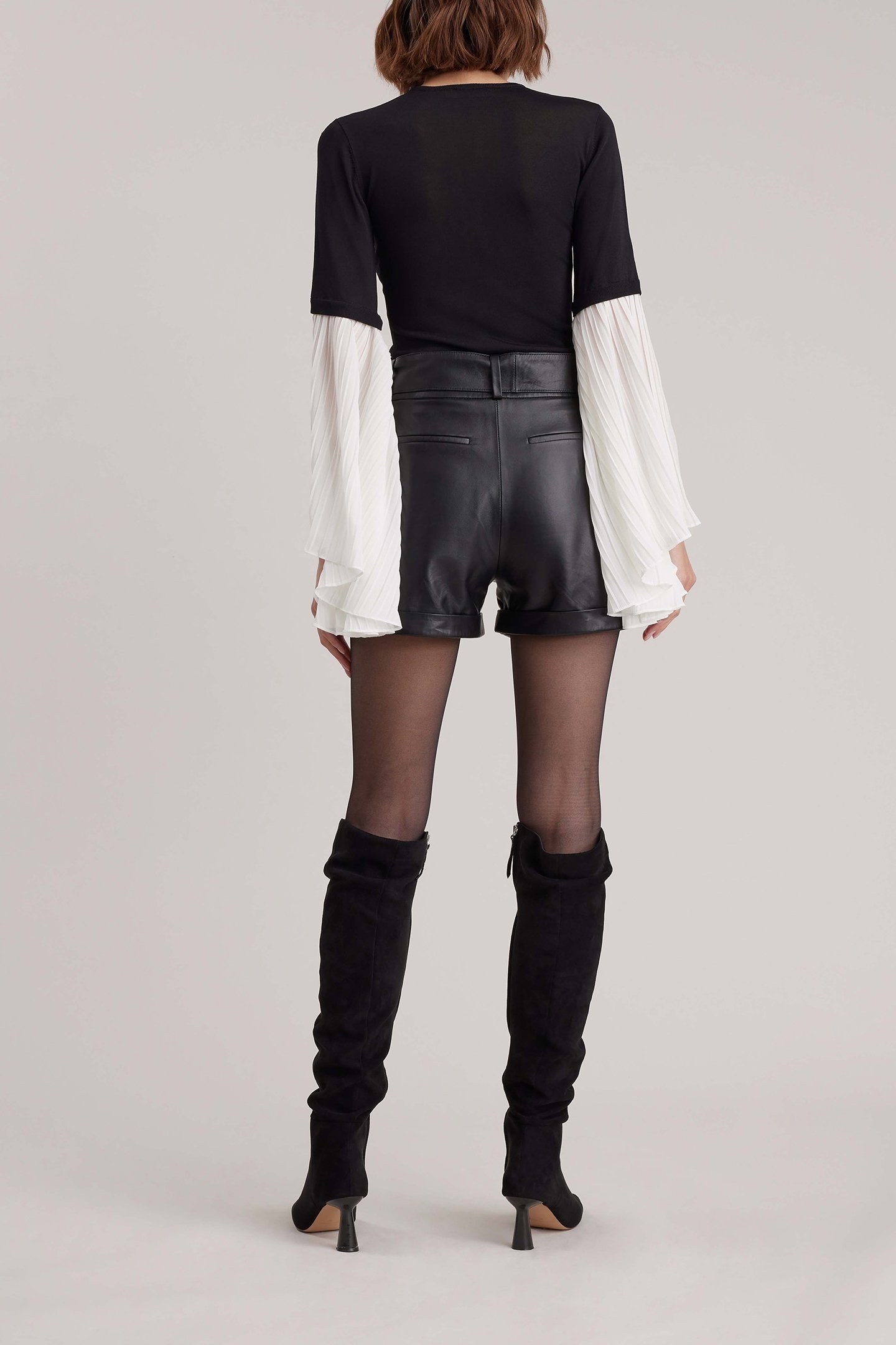 FADETTE PULLOVER BLACK/WHITE 2