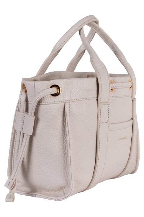 GRAINED LEATHER SMALL TOTE BAG 5