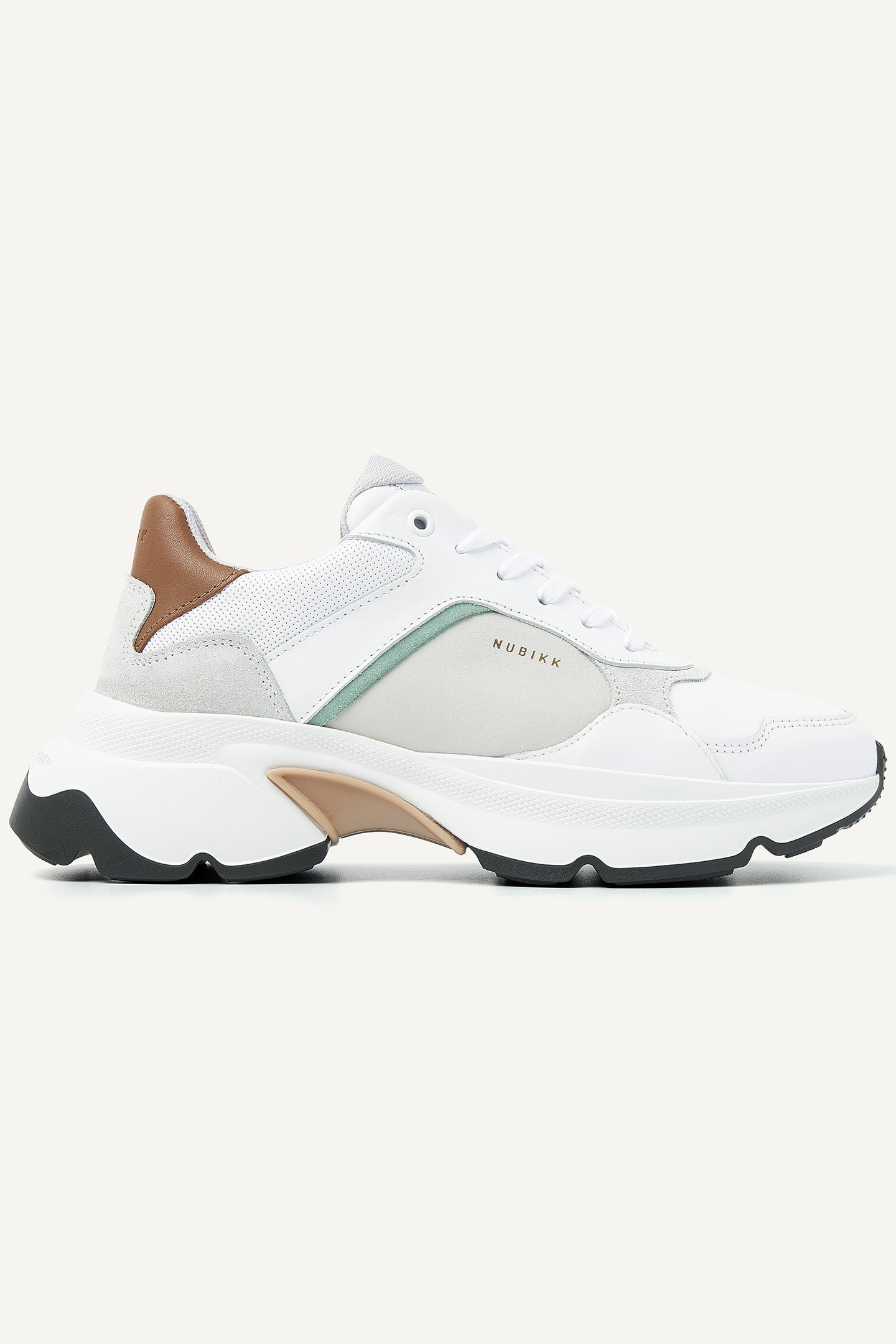 ROSS JADEN II (L) WHITE COMBI - COGNAC 1