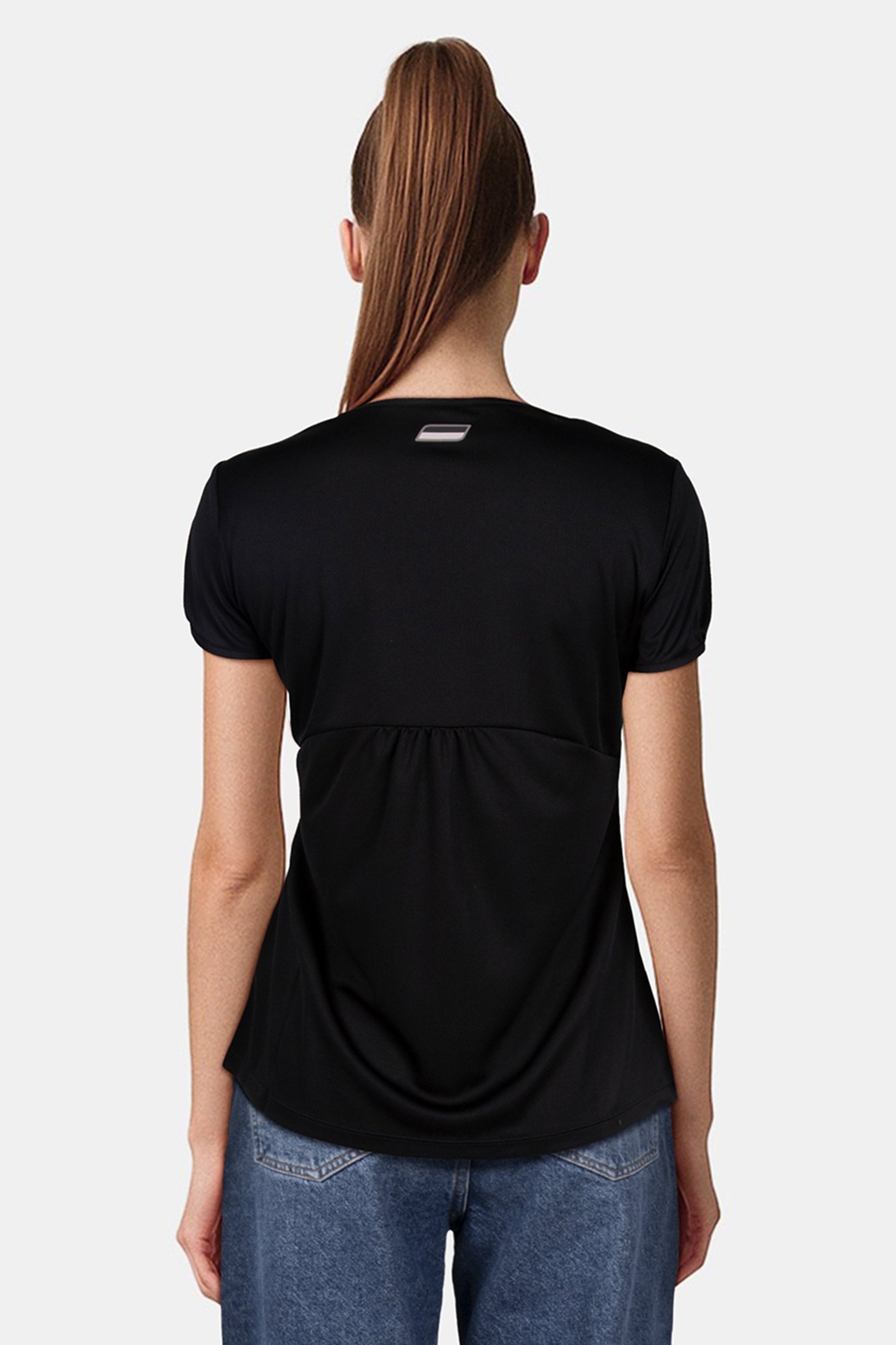 W PERFORMANCE TEE BASIC BLACK 5