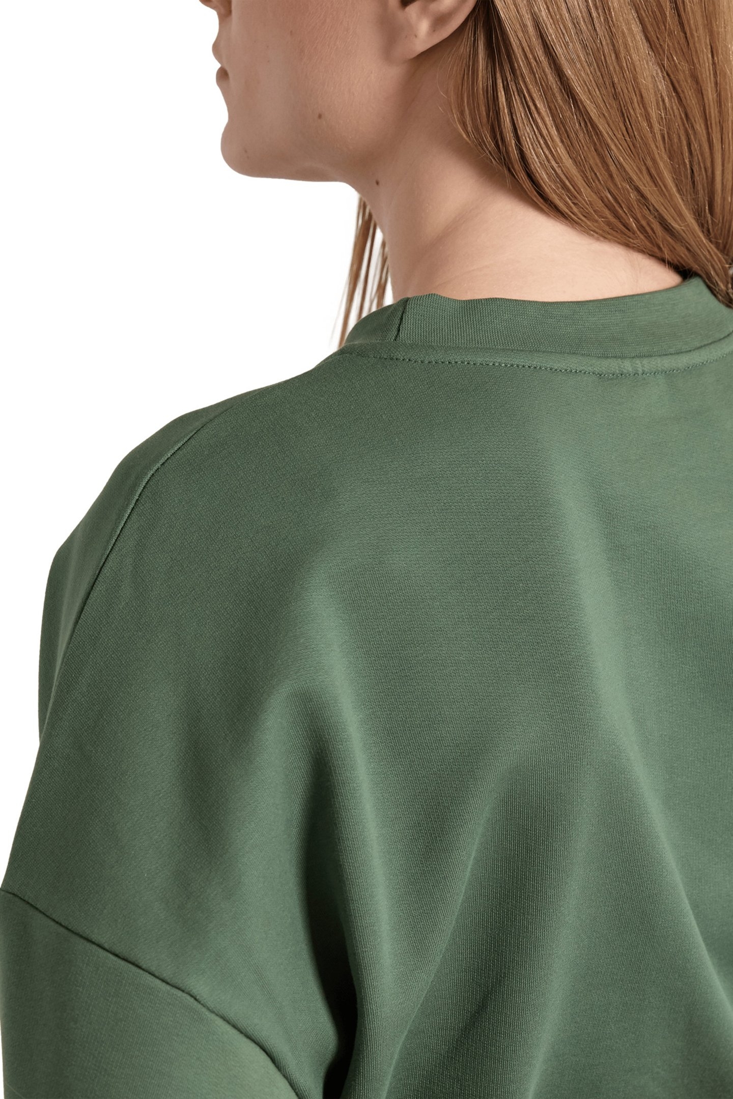 WOMEN'S OVERSIZED CREW NECK SAGE 5