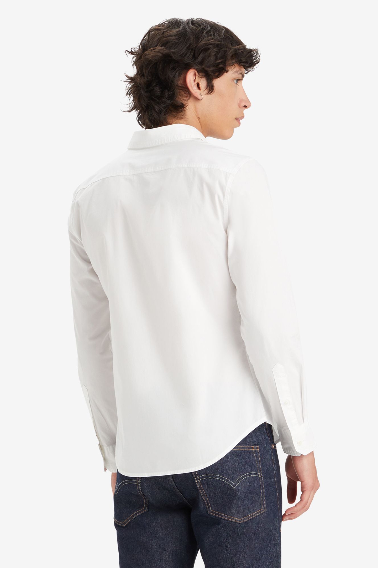 BATTERY HOUSEMARK SLIM FIT SHIRT WHITE 2
