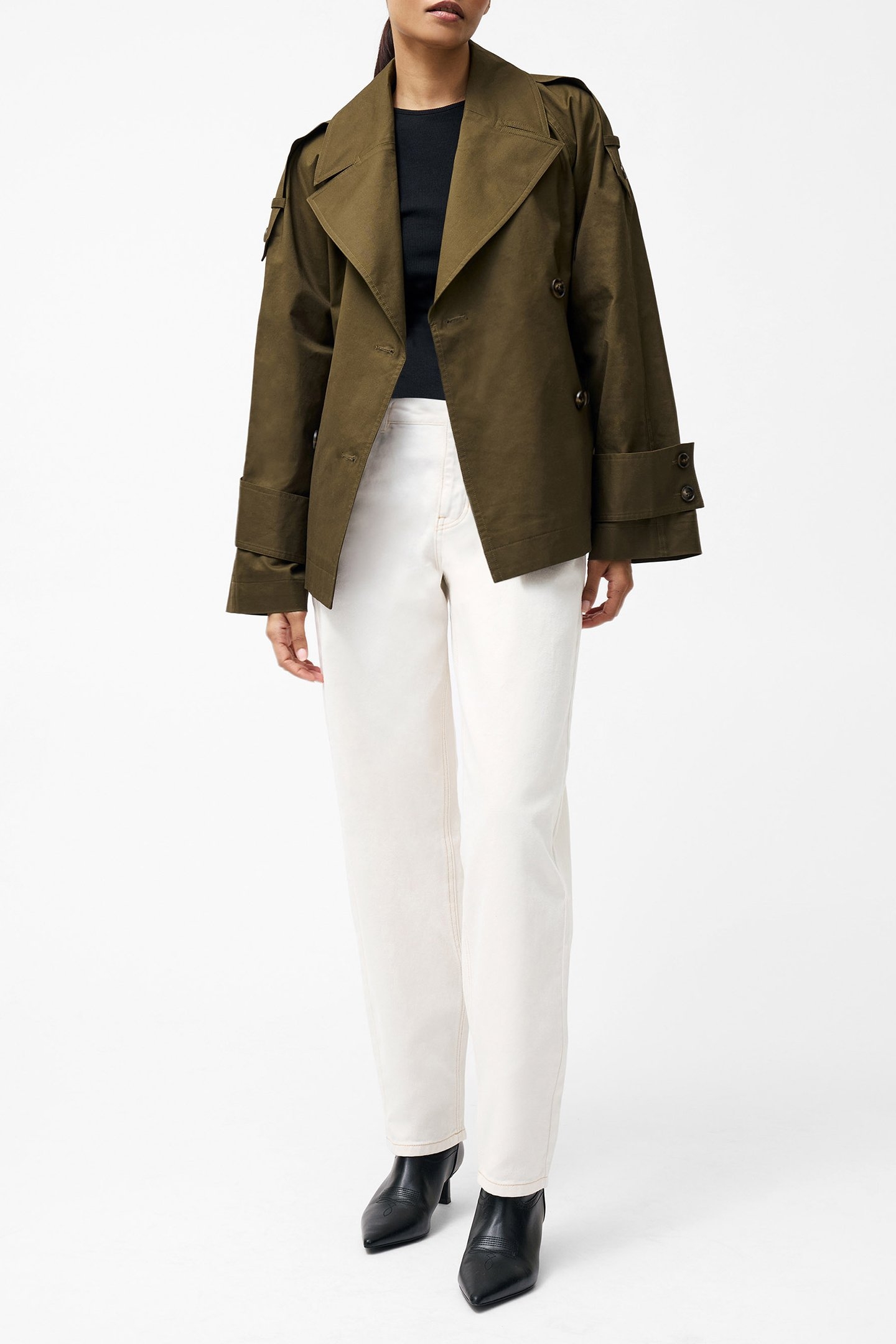 DENBY TRENCH COAT KHAKI 2
