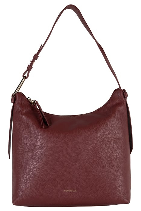 GRAINED LEATHER SHOULDER BAG 2