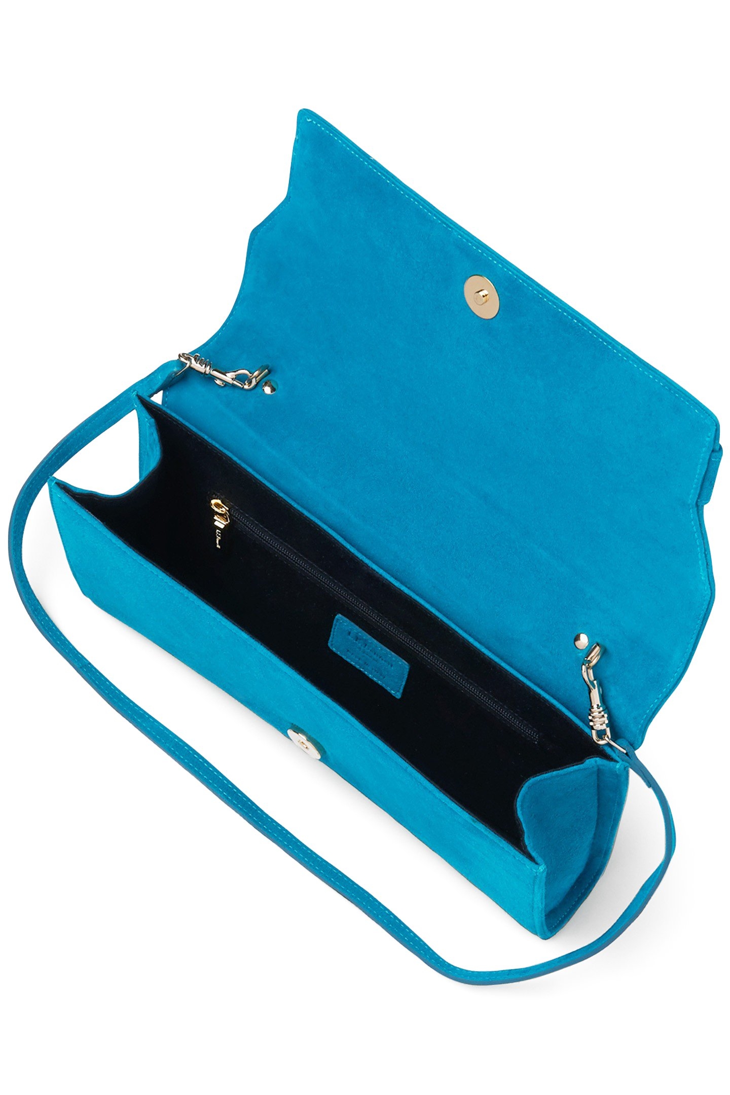 CCELLACLUTCHWITHFLAP TURQUOISE 3