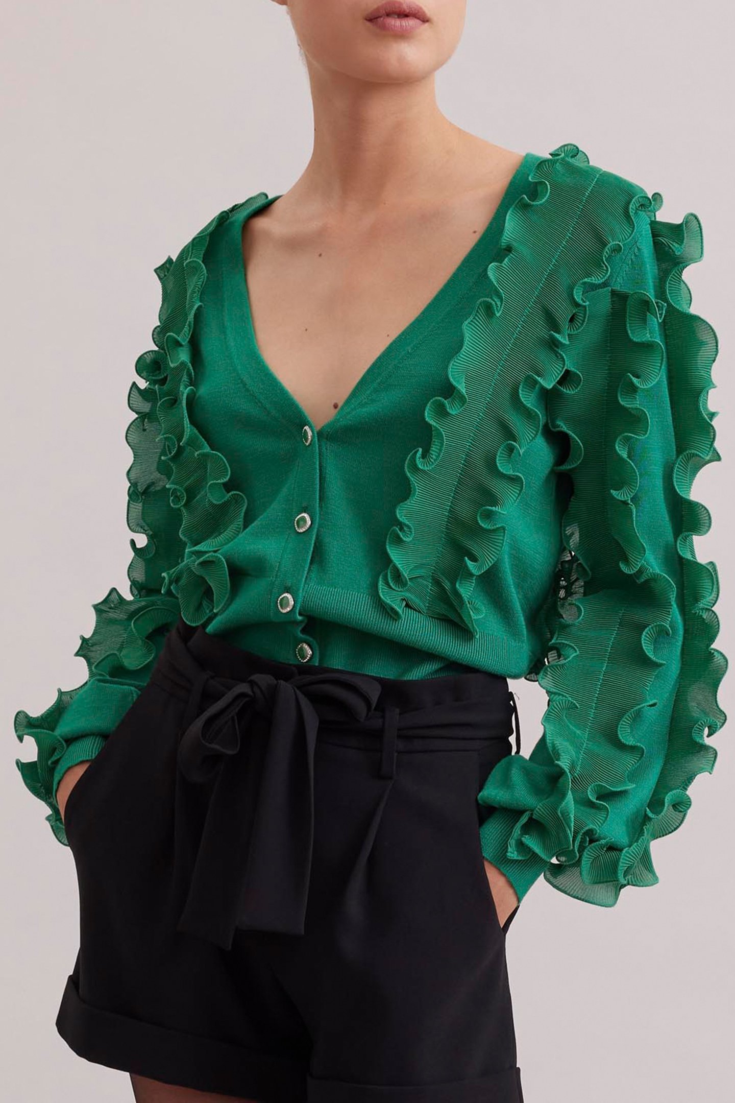 CILINE CARDIGAN MINT 1