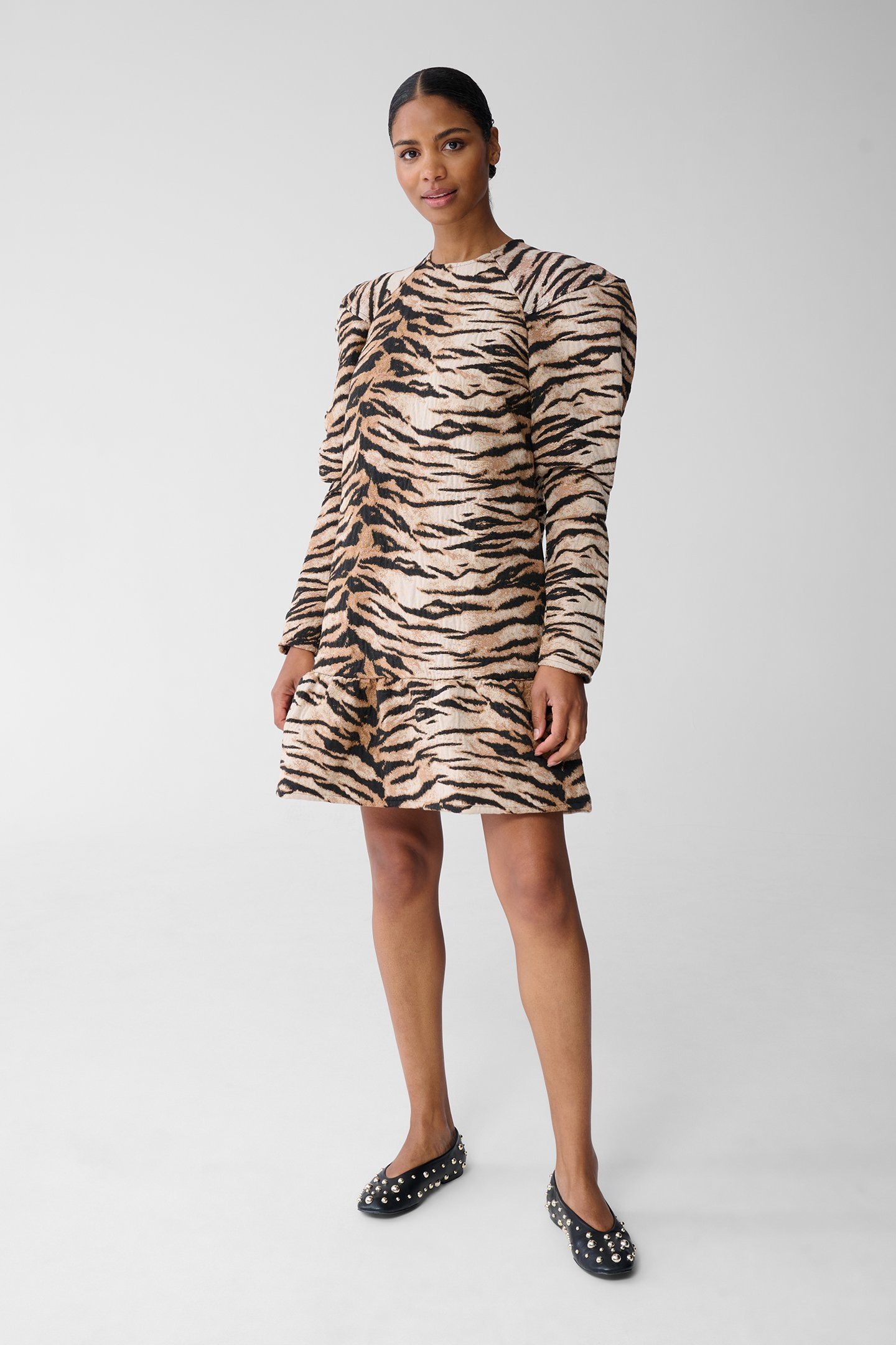 LM-SBTIGER JACQUARD DRESS VARIOUS 2