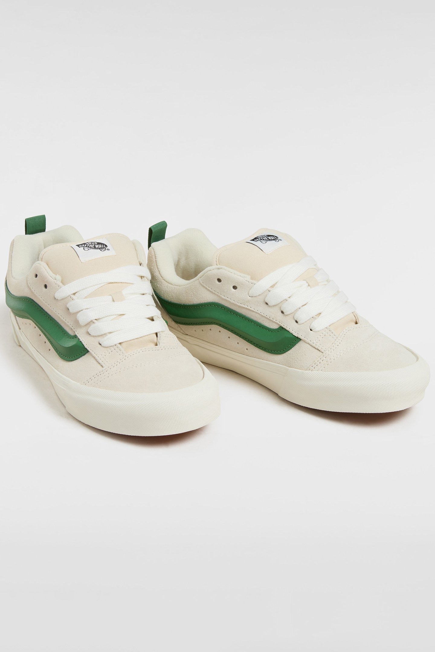 UNISEX KNU SKOOL VINTAGE SUEDE WHITE/MULTI 2