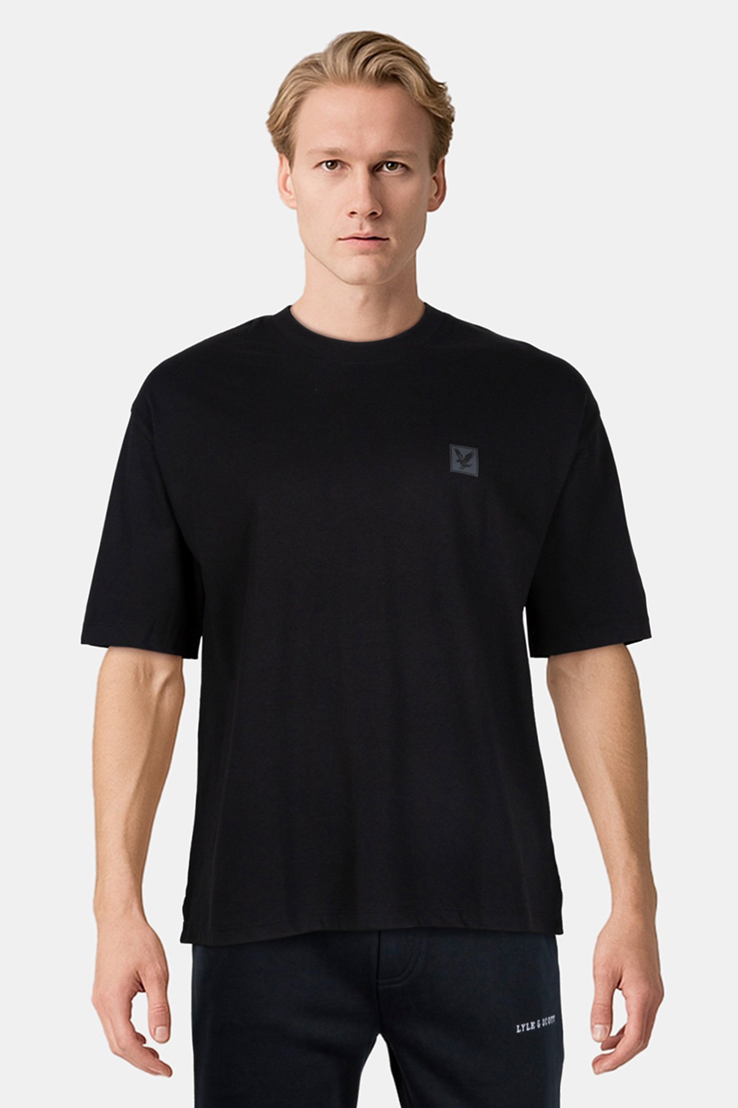 3 PACK RELAXED T-SHIRT JET BLACK/GUNMETAL/OATMEAL MARL 4