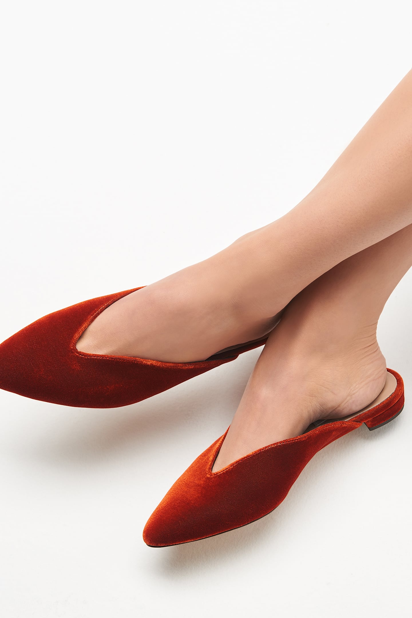 CATRINA - POINT HIGH VAMP BURNT ORANGE 3