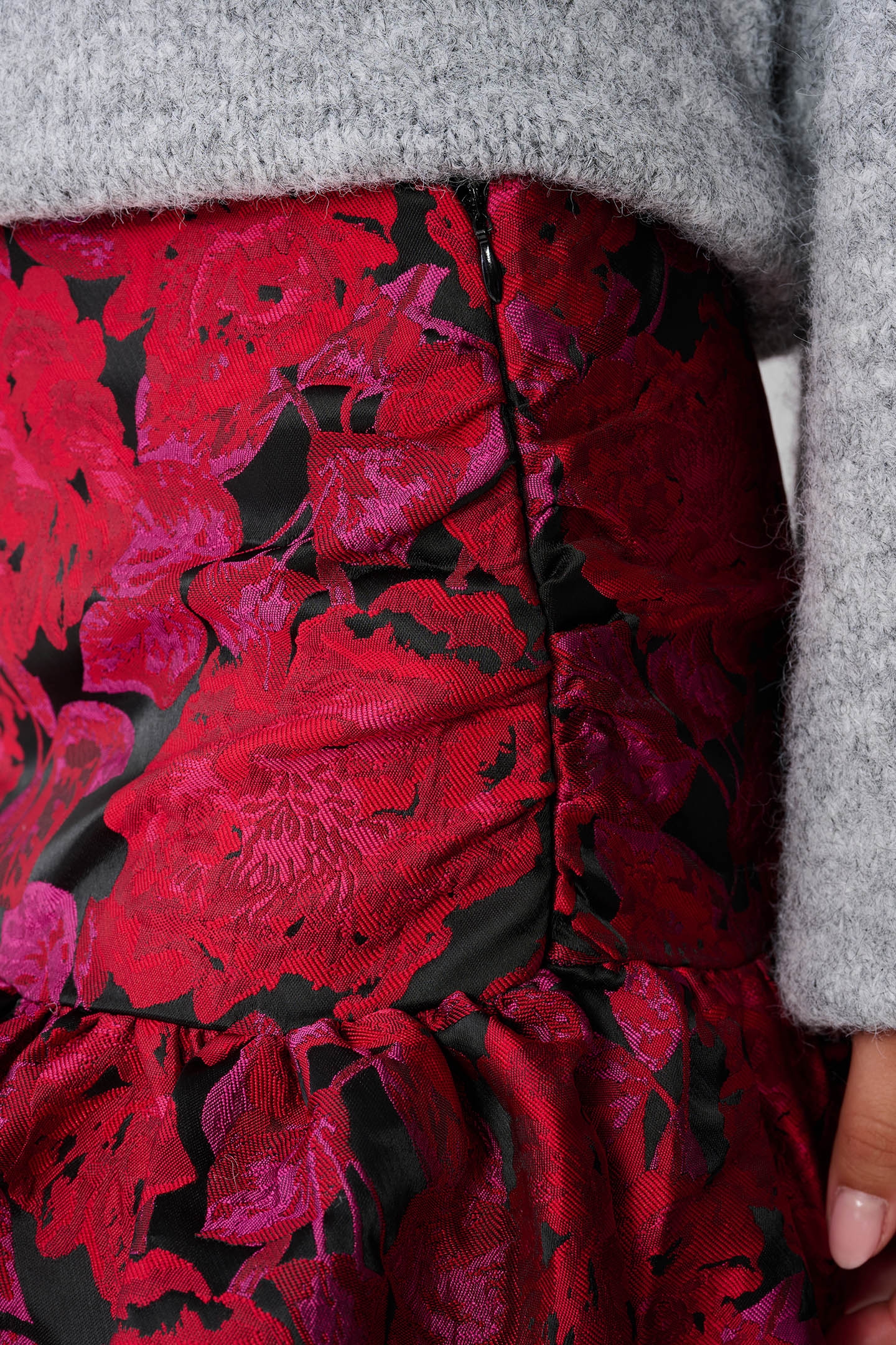 LA-SBROSES JACQUARD SKIRT VARIOUS 5