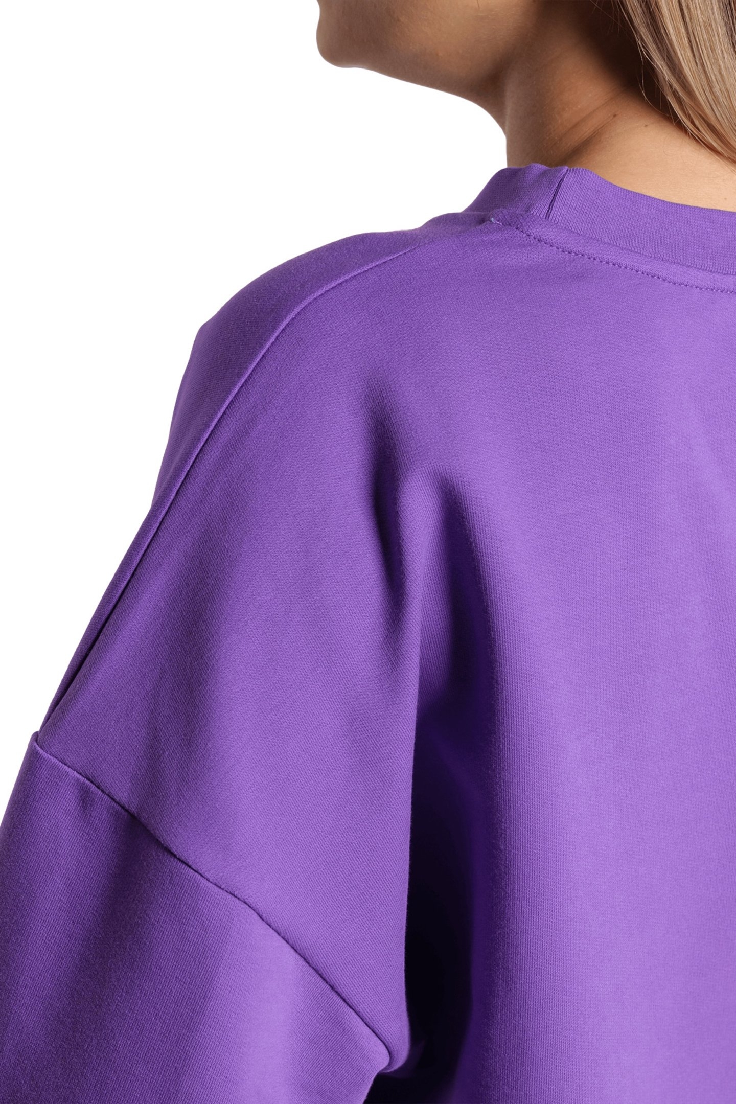 WOMEN'S OVERSIZED CREW NECK VIOLET 6