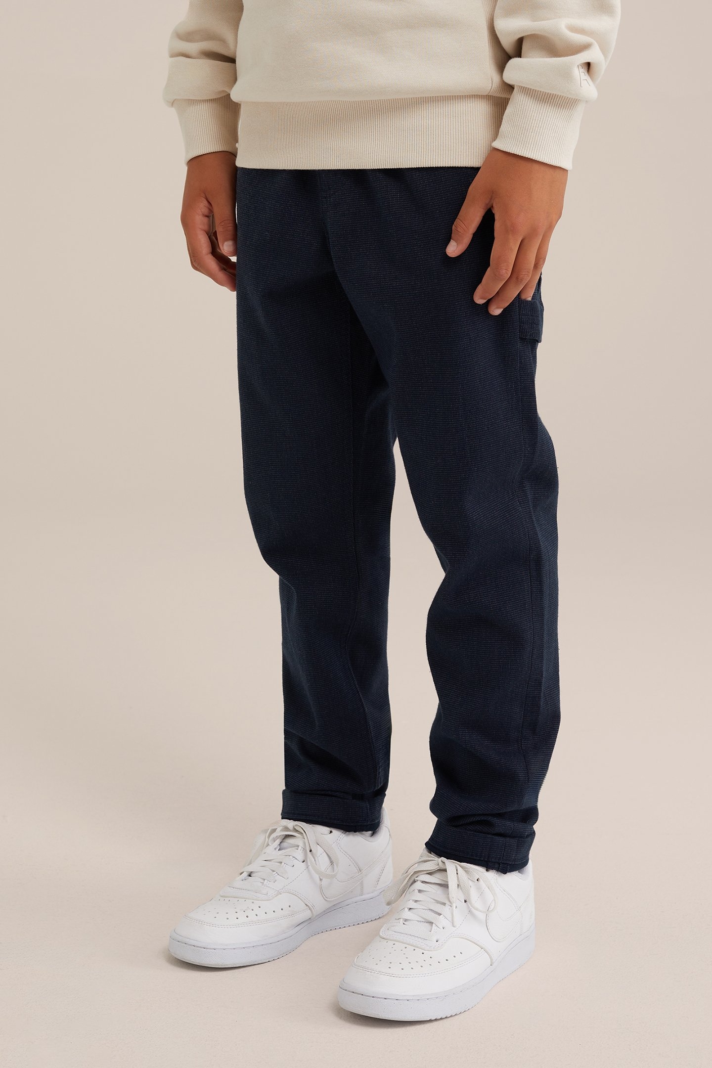 CARGO PANTS DARK BLUE 1