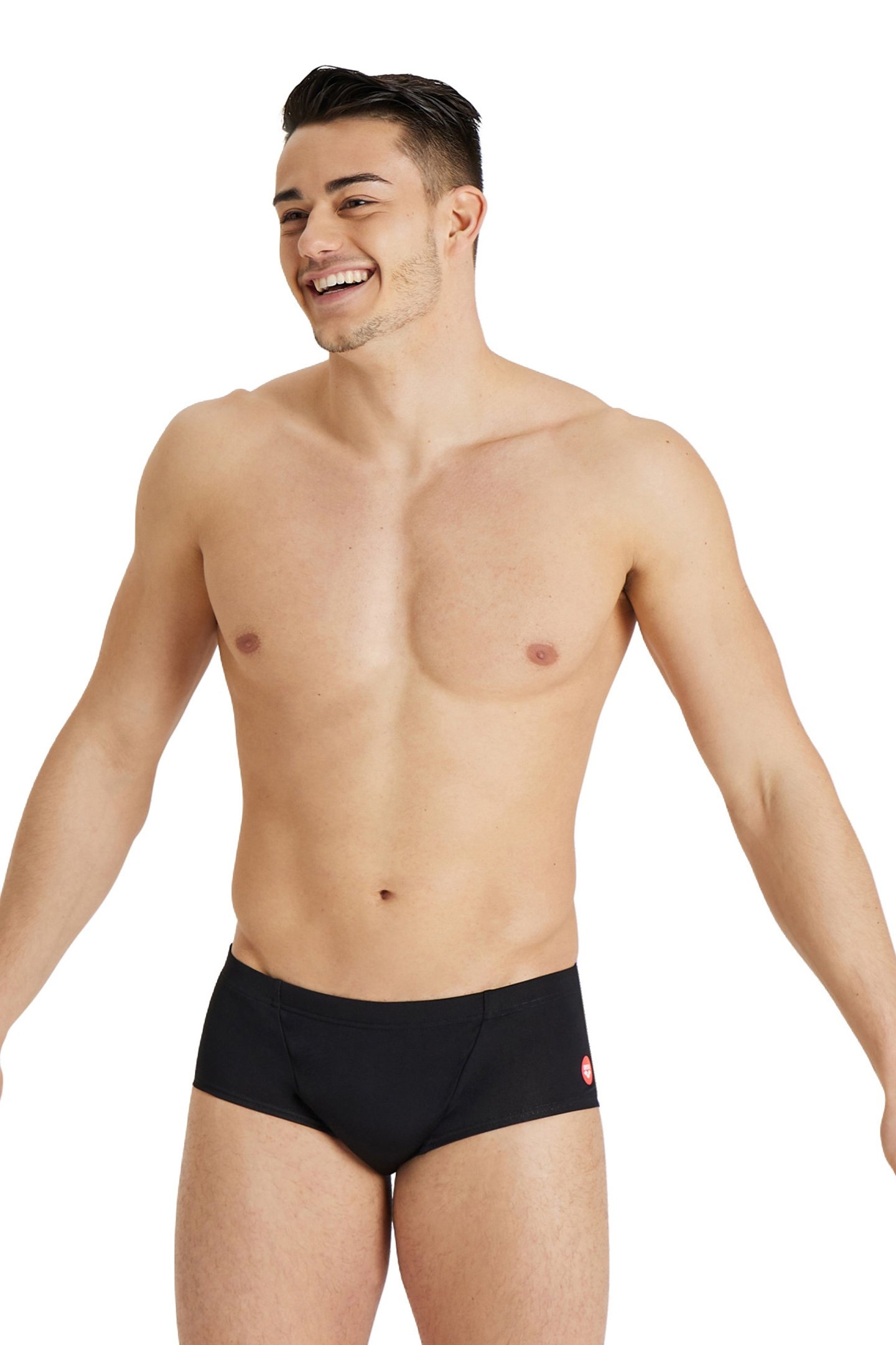 MEN'S CRAZY ARENA SWIM LOW WAIST SHORT P BLACK MULTI 1