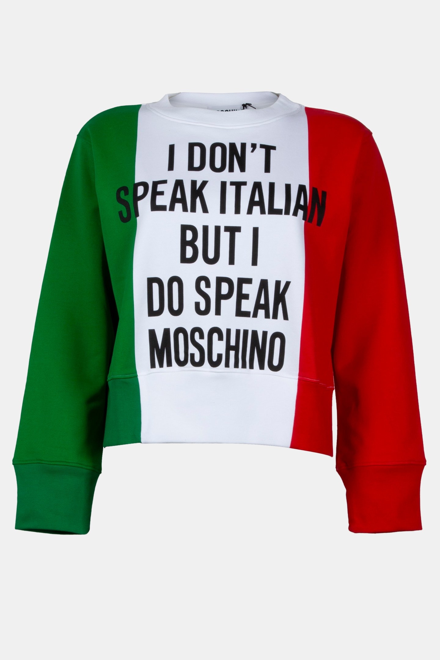 COTTON SWEATSHIRT ITALIAN FLAG 3