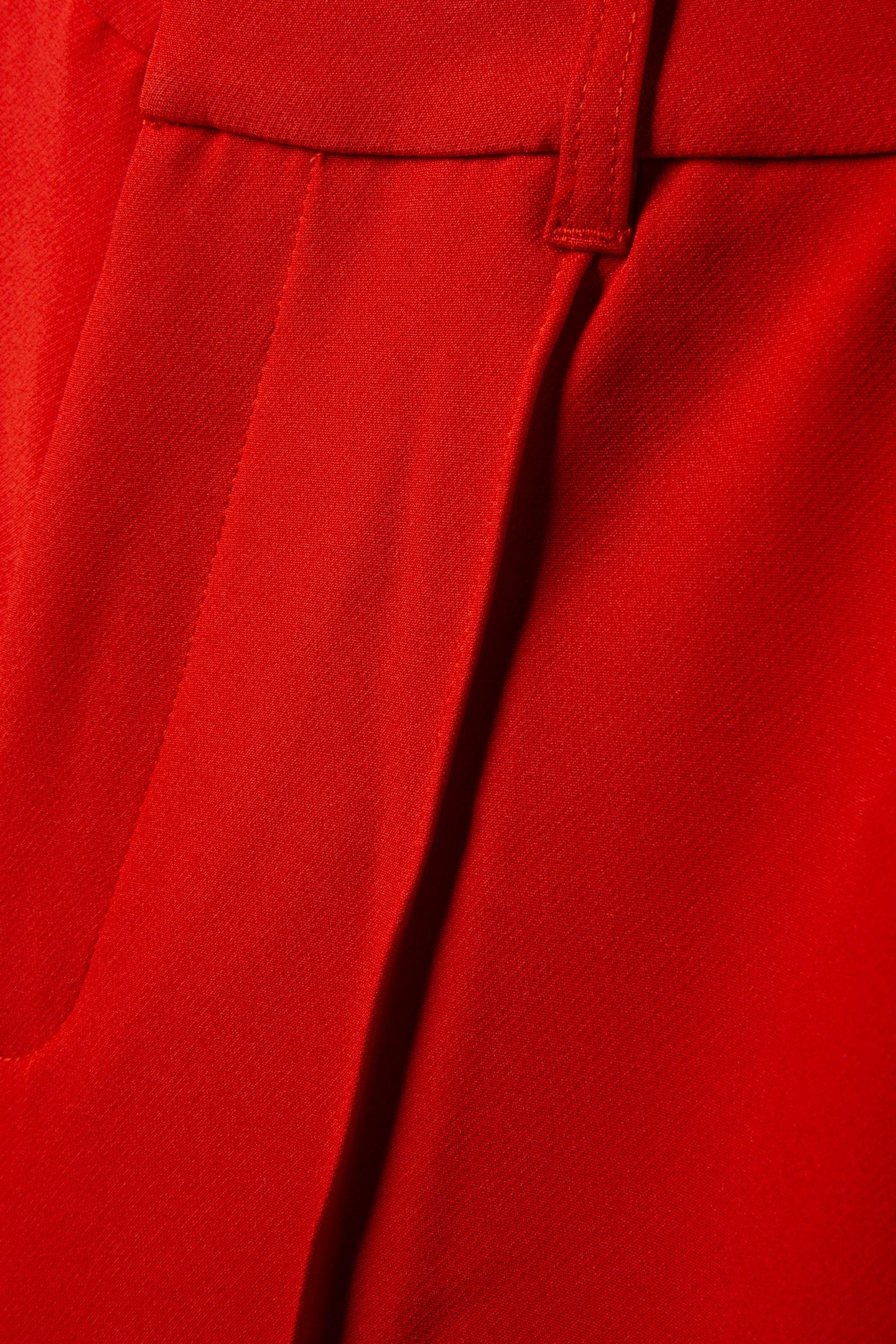 RUS PINTUCK STRAIGHT PANTS BRIGHT ORANGE 5