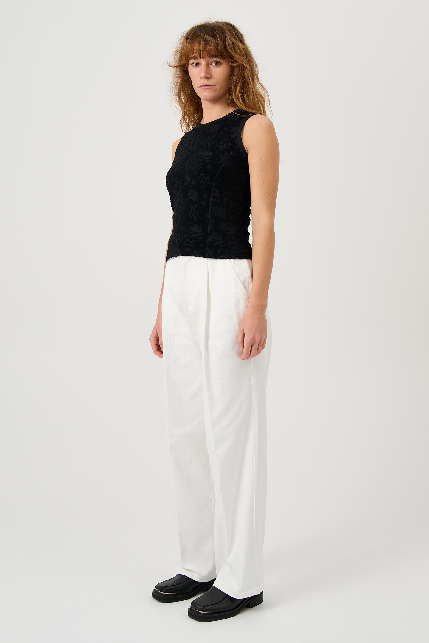 MIRA PLUSH TOP BLACK 1