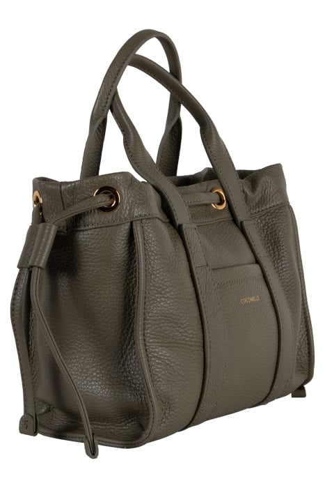 GRAINED LEATHER SMALL TOTE BAG 5