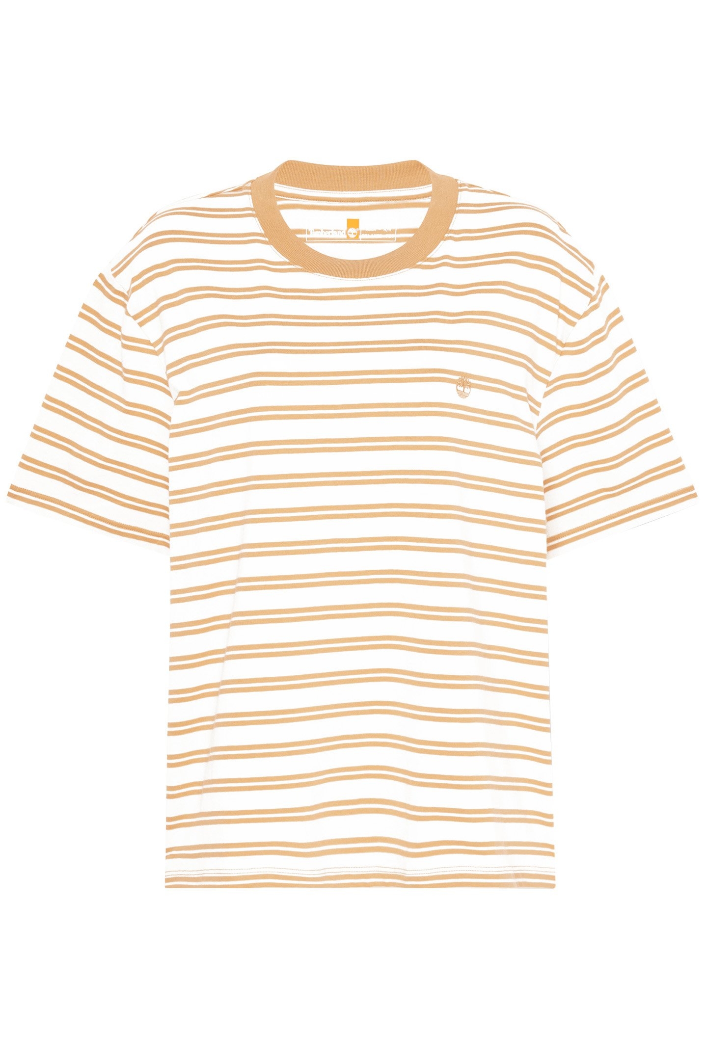 DUNSTAN SHORT-SLEEVE STRIPE TEE LIGHT WHEAT BOOT 1